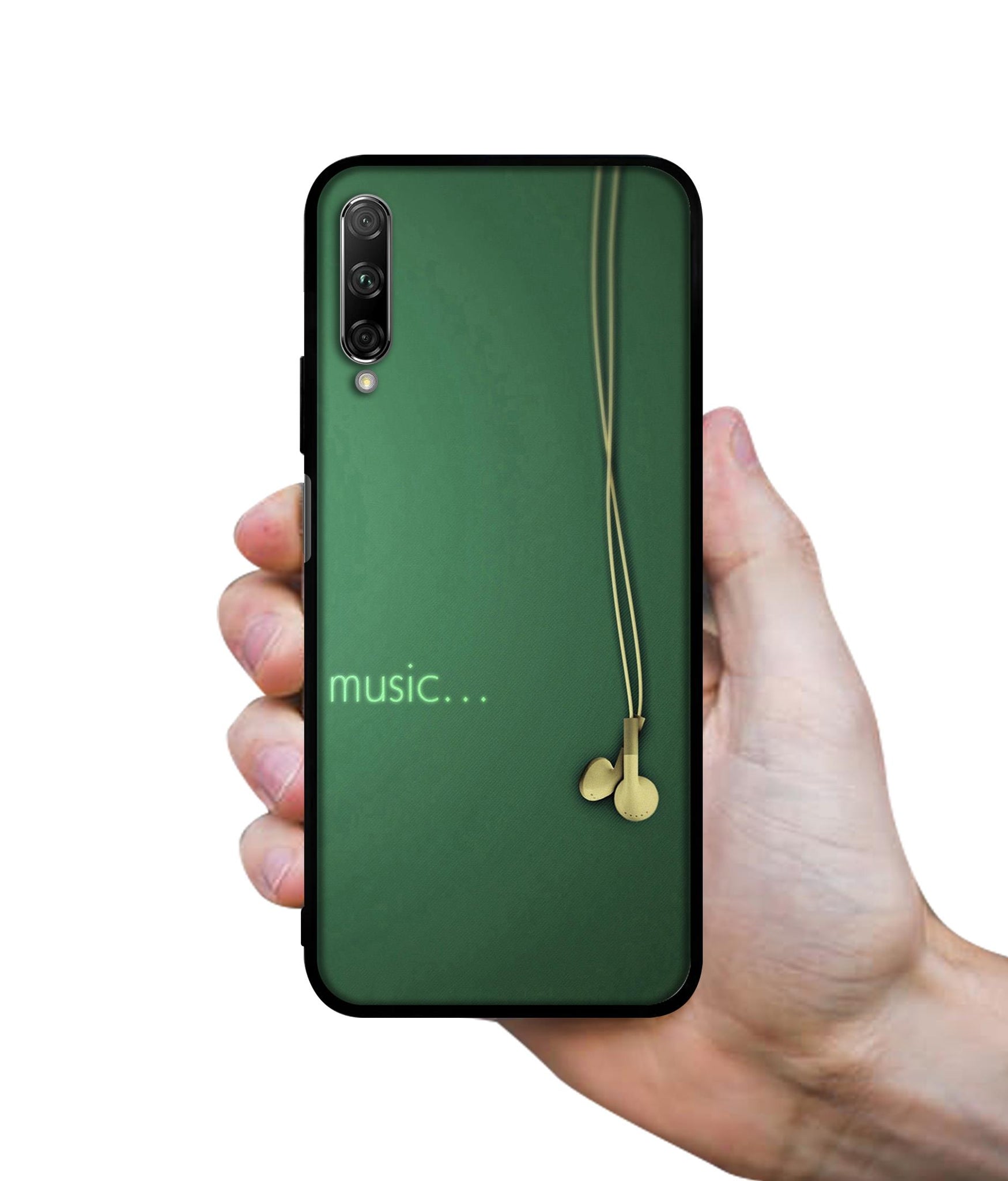 Headphone Music Designer 2D Printed Back Case Cover for Honor 9X Pro 4G / Huawei Y9 Prime 4G