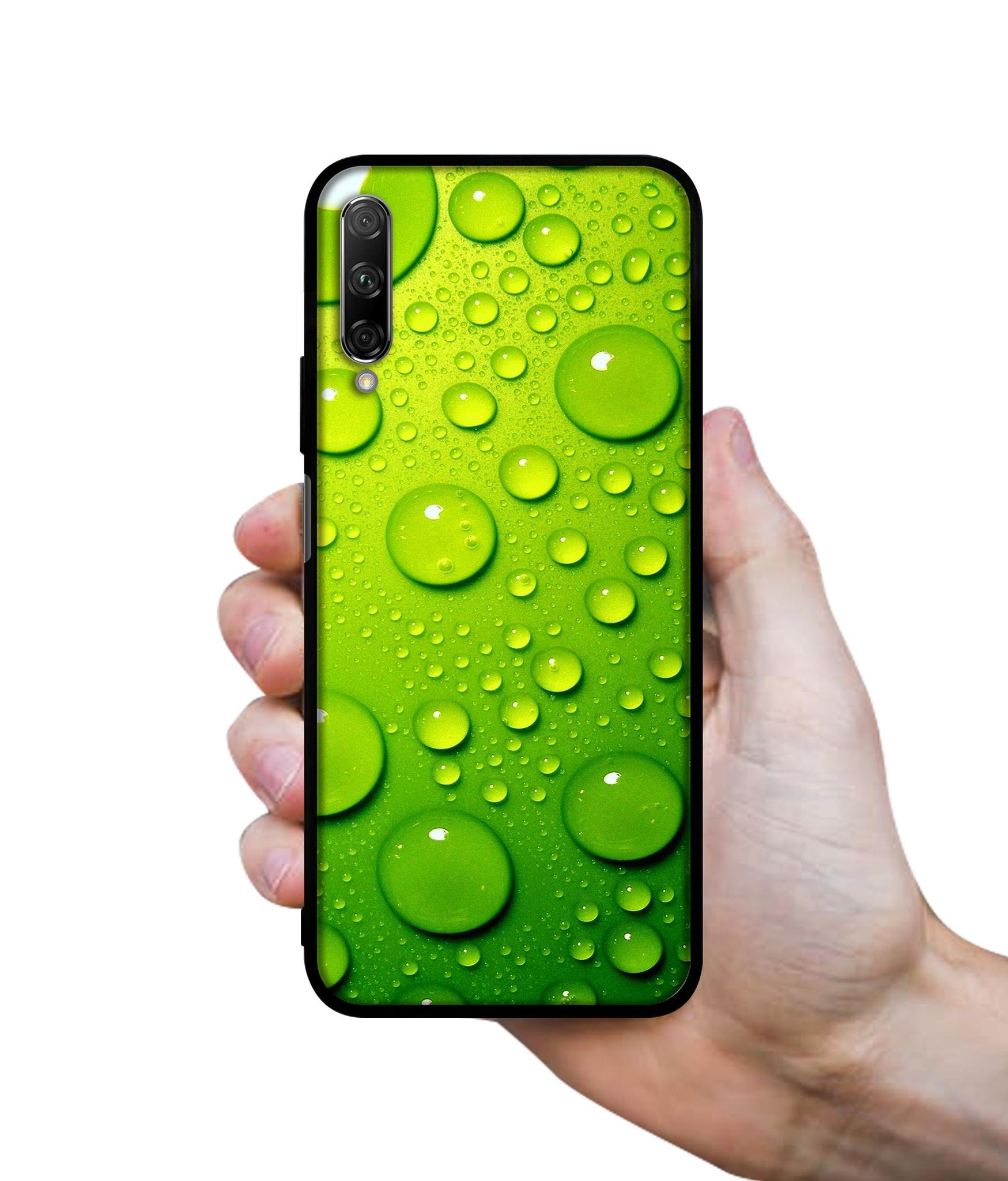 Green Bubbles Designer 2D Printed Back Case Cover for Honor 9X Pro 4G / Huawei Y9 Prime 4G