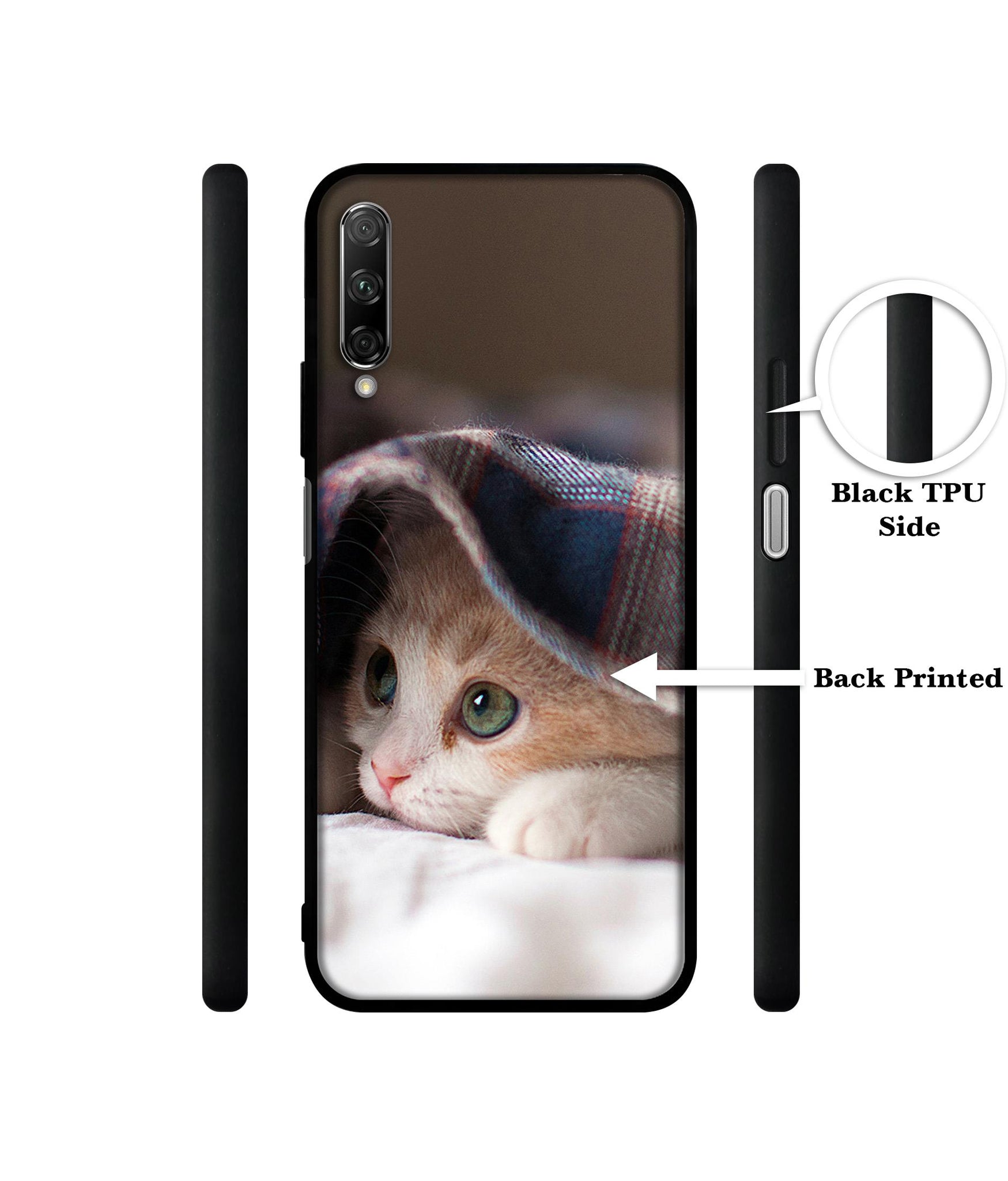 Sleepy Kitten Designer 2D Printed Back Case Cover for Honor 9X Pro 4G / Huawei Y9 Prime 4G