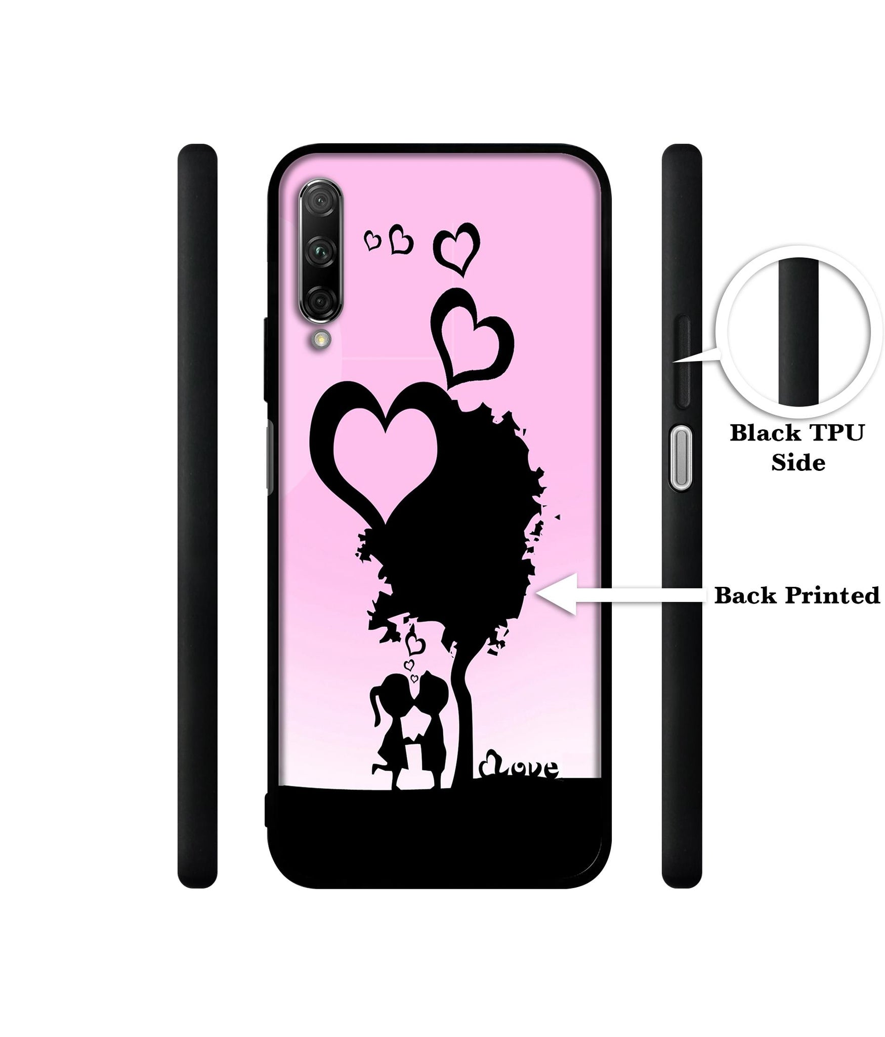 Sweet Love Designer 2D Printed Back Case Cover for Honor 9X Pro 4G / Huawei Y9 Prime 4G
