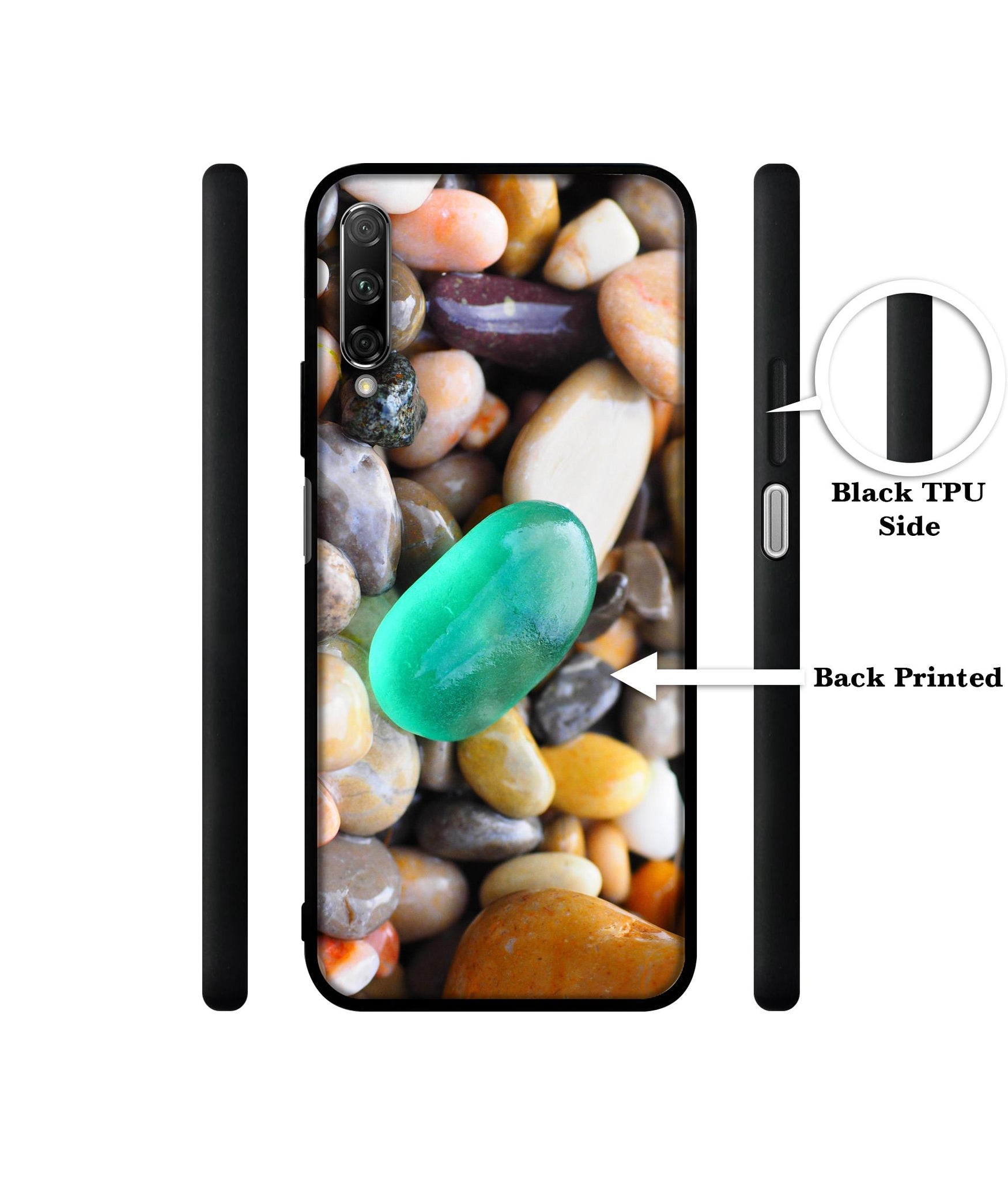 Sea Stones Designer 2D Printed Back Case Cover for Honor 9X Pro 4G / Huawei Y9 Prime 4G