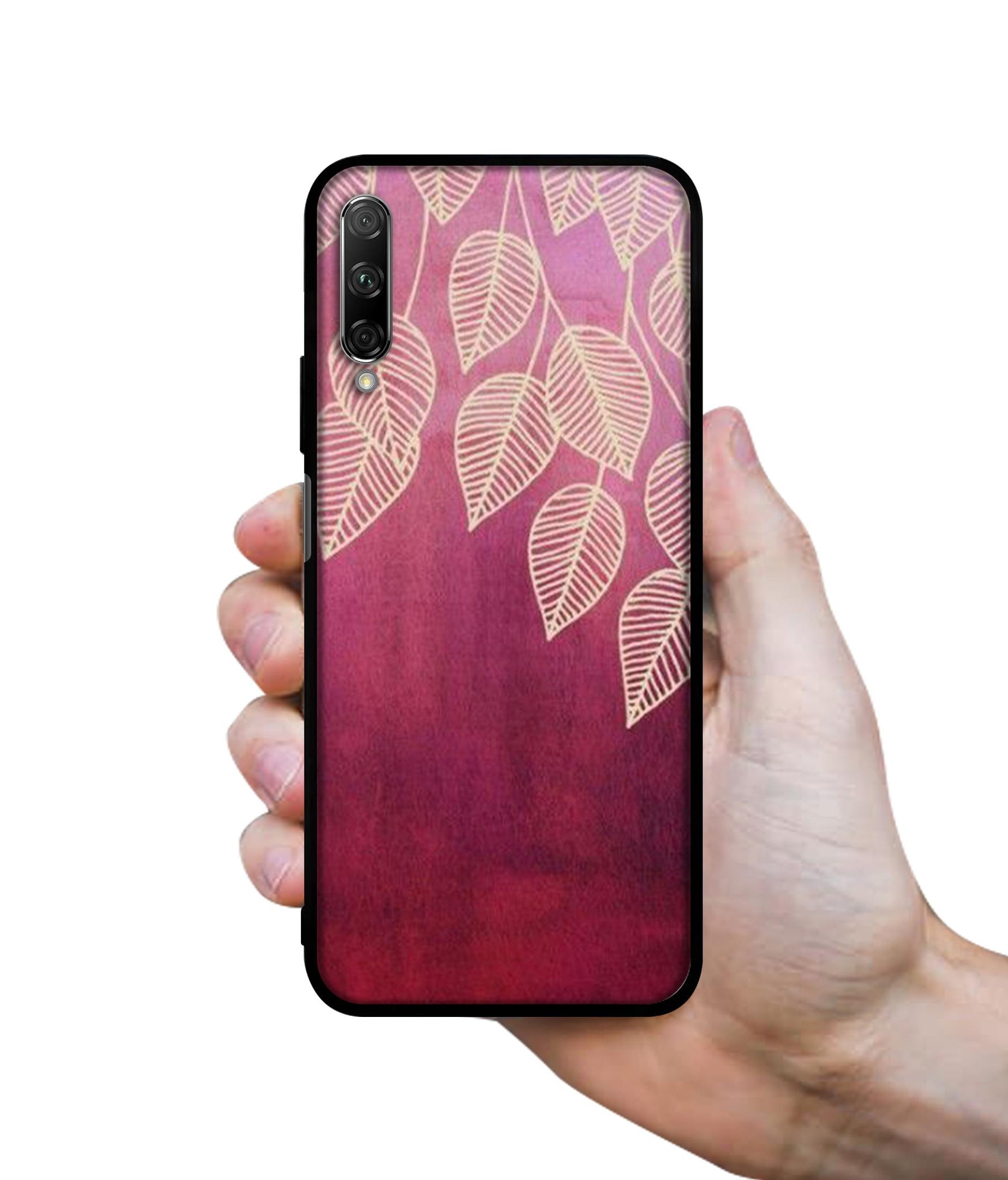 Leaf Pattern Designer 2D Printed Back Case Cover for Honor 9X Pro 4G / Huawei Y9 Prime 4G