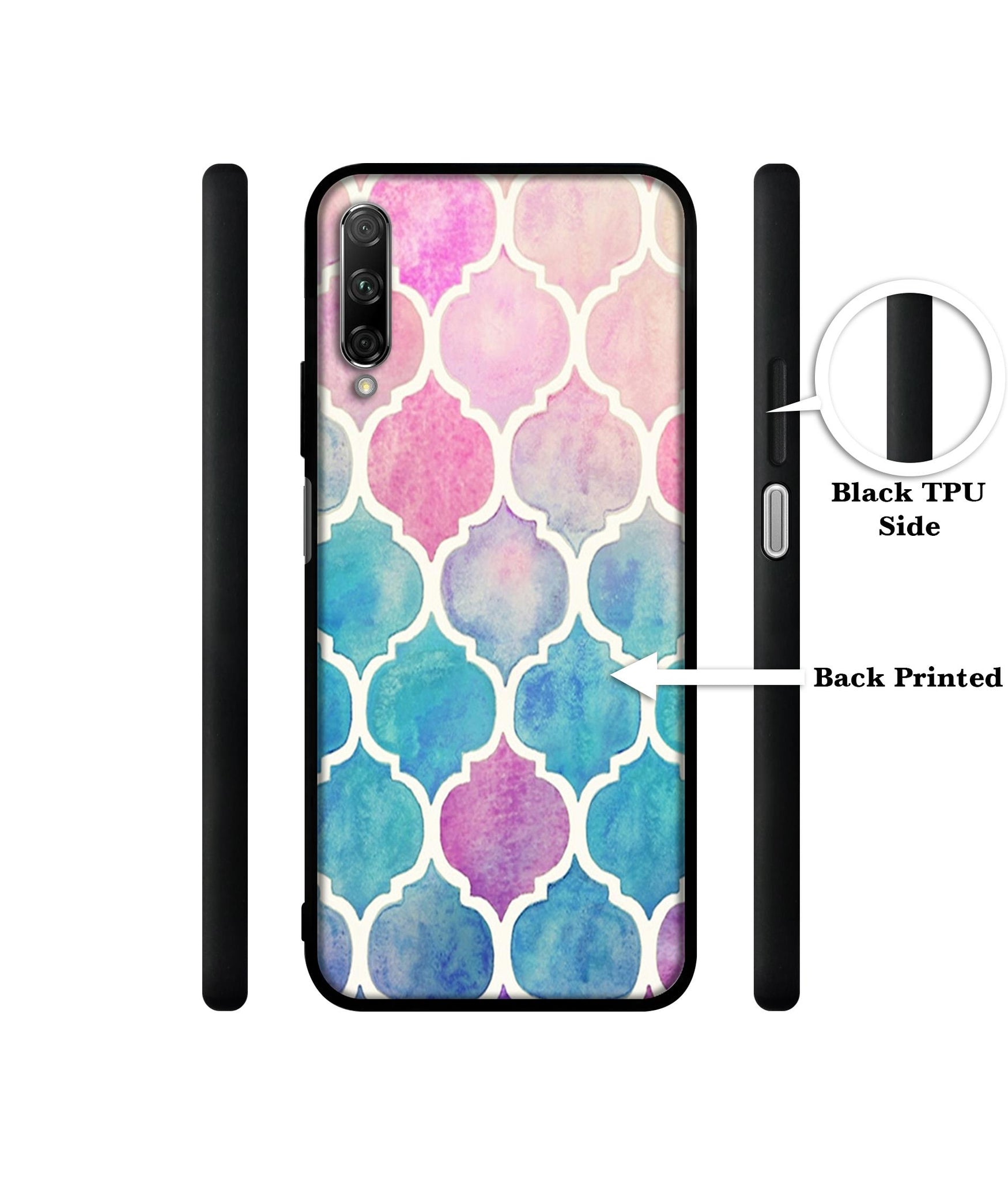 Patterns Art Designer 2D Printed Back Case Cover for Honor 9X Pro 4G / Huawei Y9 Prime 4G