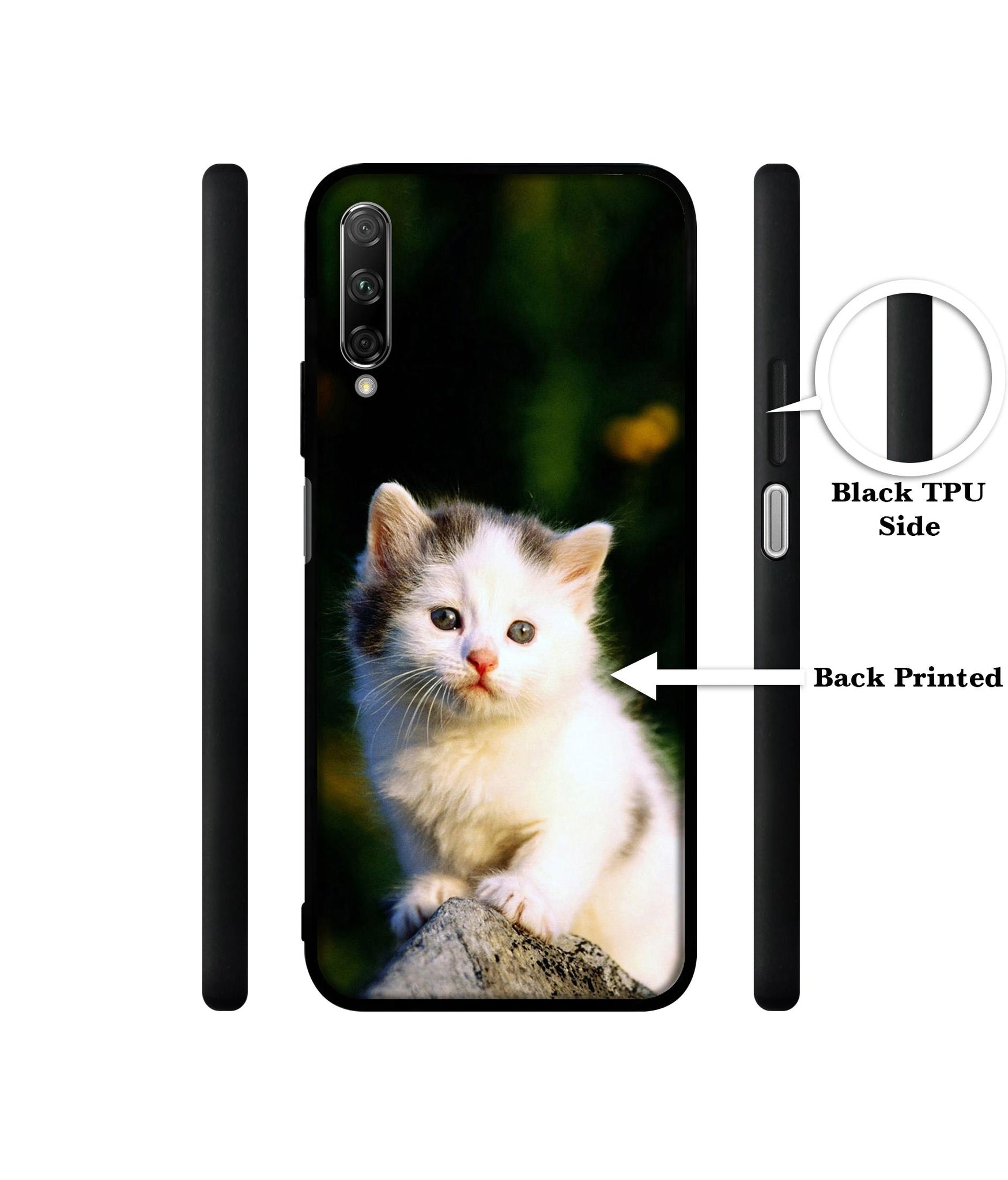 Sweet Cat Designer 2D Printed Back Case Cover for Honor 9X Pro 4G / Huawei Y9 Prime 4G