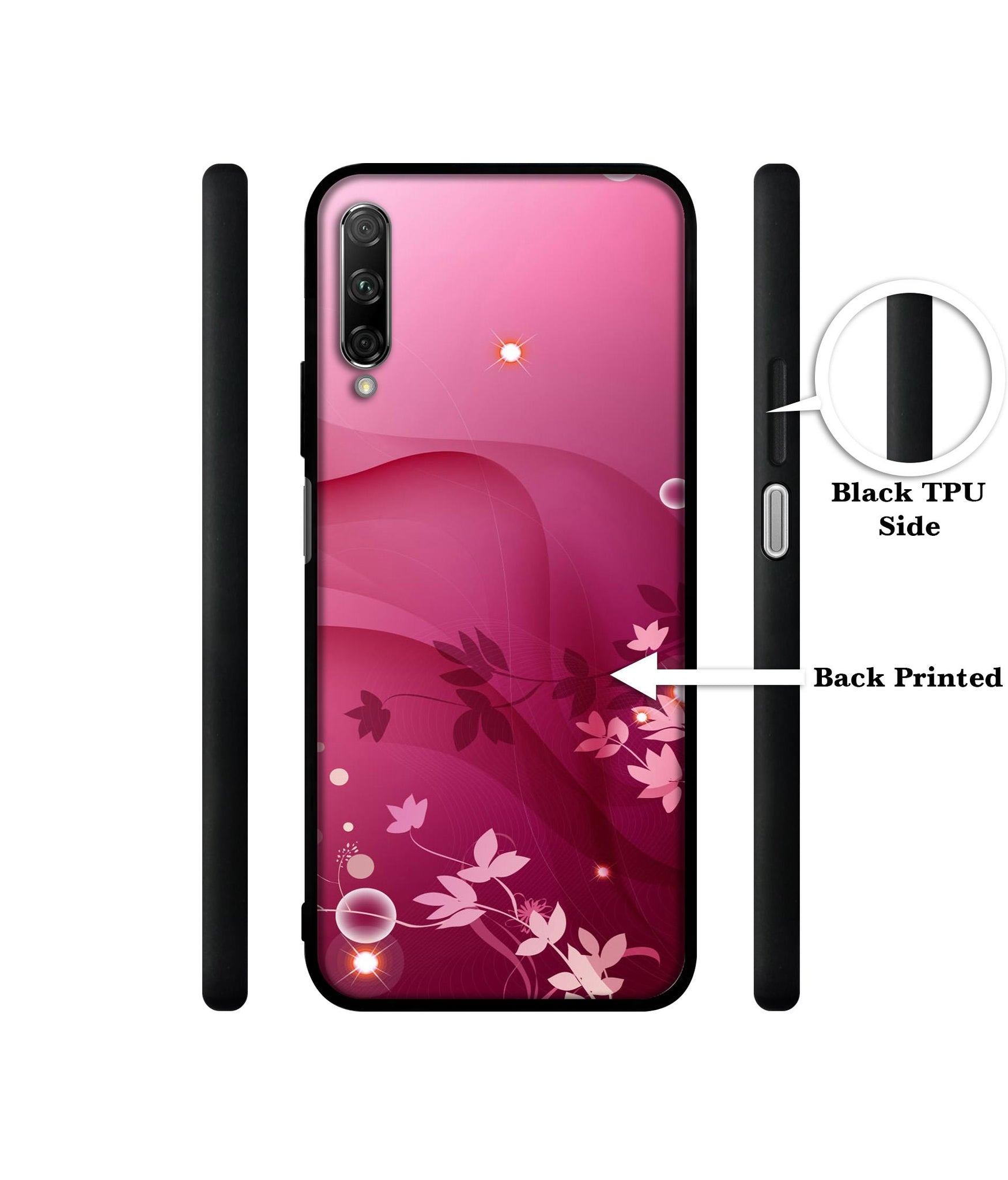 Pink Abstract Designer 2D Printed Back Case Cover for Honor 9X Pro 4G / Huawei Y9 Prime 4G