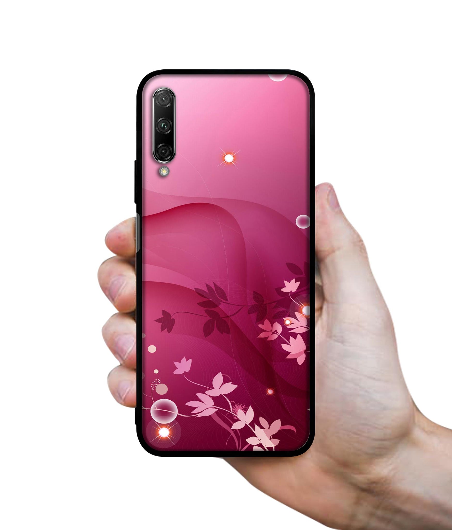 Pink Abstract Designer 2D Printed Back Case Cover for Honor 9X Pro 4G / Huawei Y9 Prime 4G