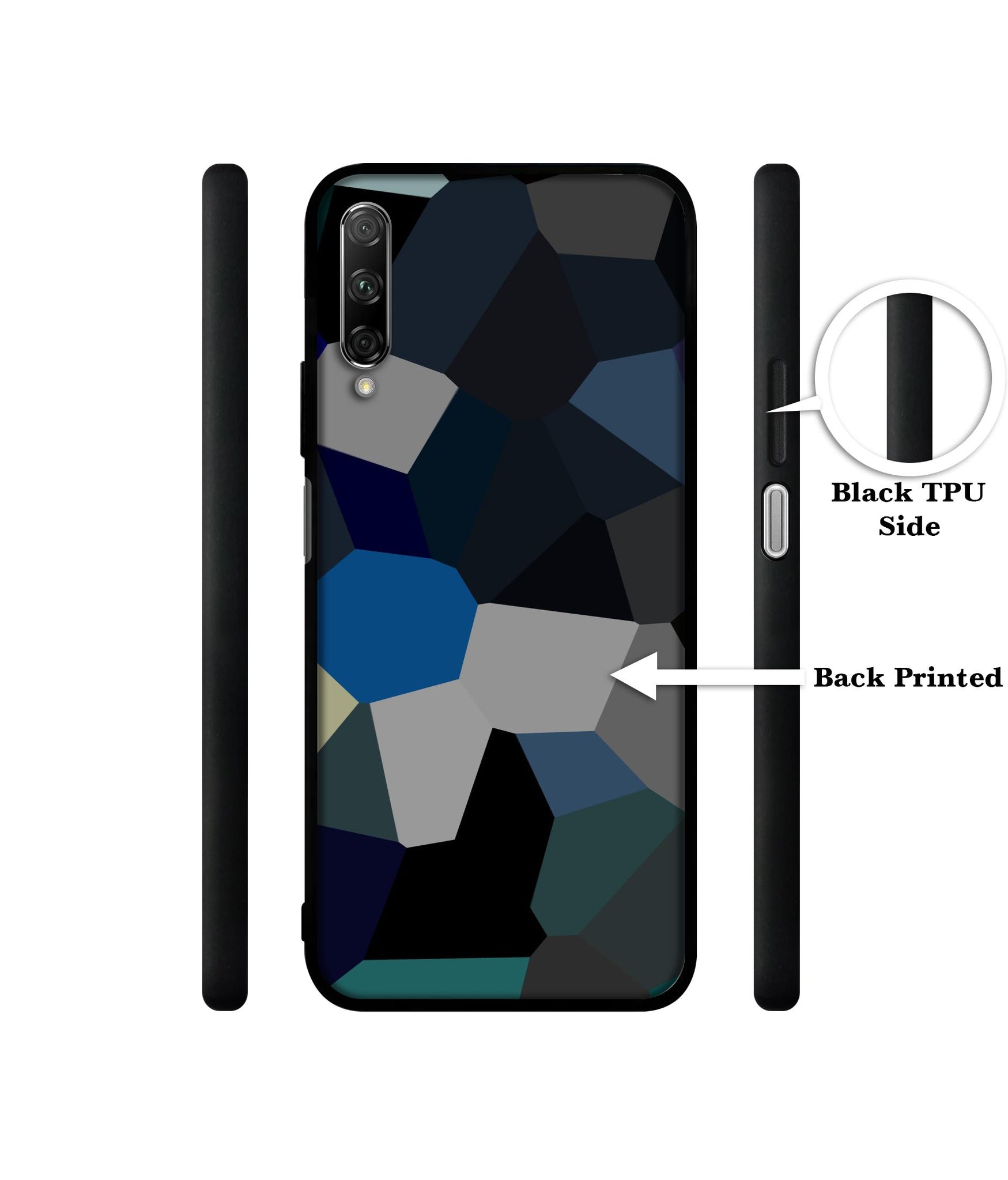 Mathematical Shape Designer 2D Printed Back Case Cover for Honor 9X Pro 4G / Huawei Y9 Prime 4G