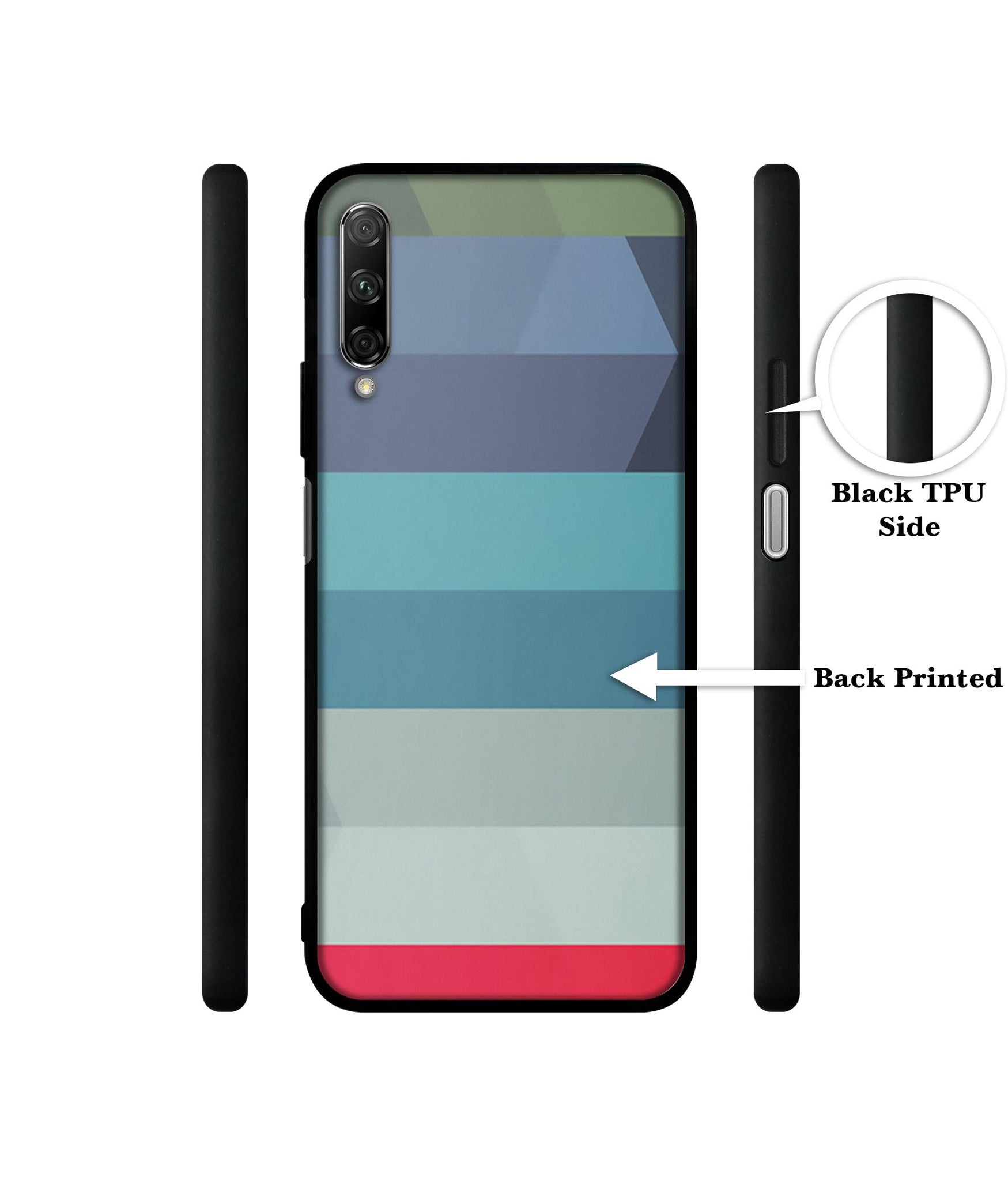 Colorful Lines Designer 2D Printed Back Case Cover for Honor 9X Pro 4G / Huawei Y9 Prime 4G