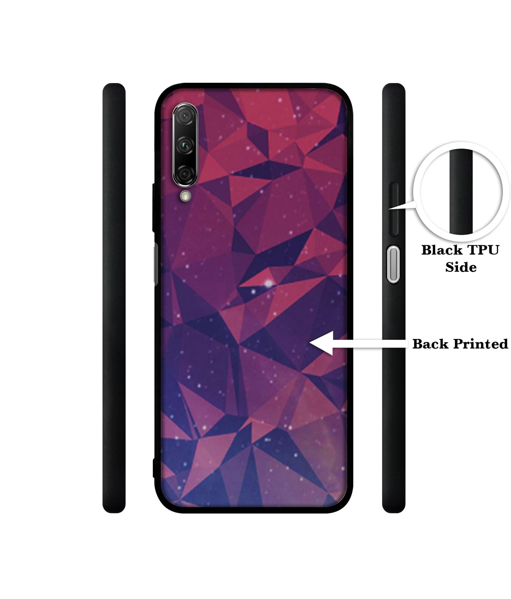 Bad Color Shape Designer 2D Printed Back Case Cover for Honor 9X Pro 4G / Huawei Y9 Prime 4G