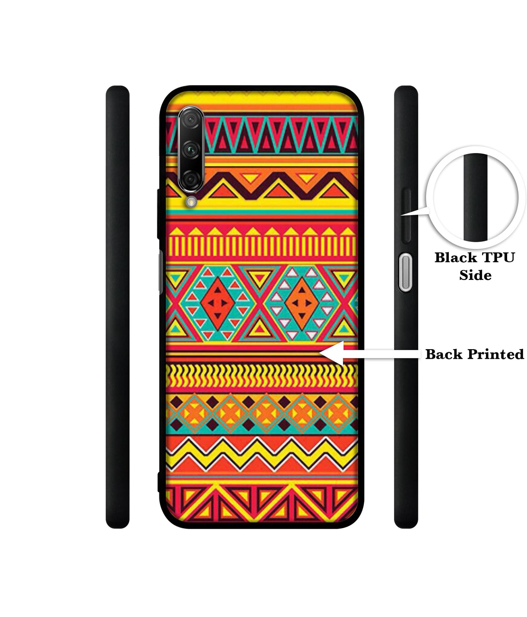 Artistic Rangoli Designer 2D Printed Back Case Cover for Honor 9X Pro 4G / Huawei Y9 Prime 4G