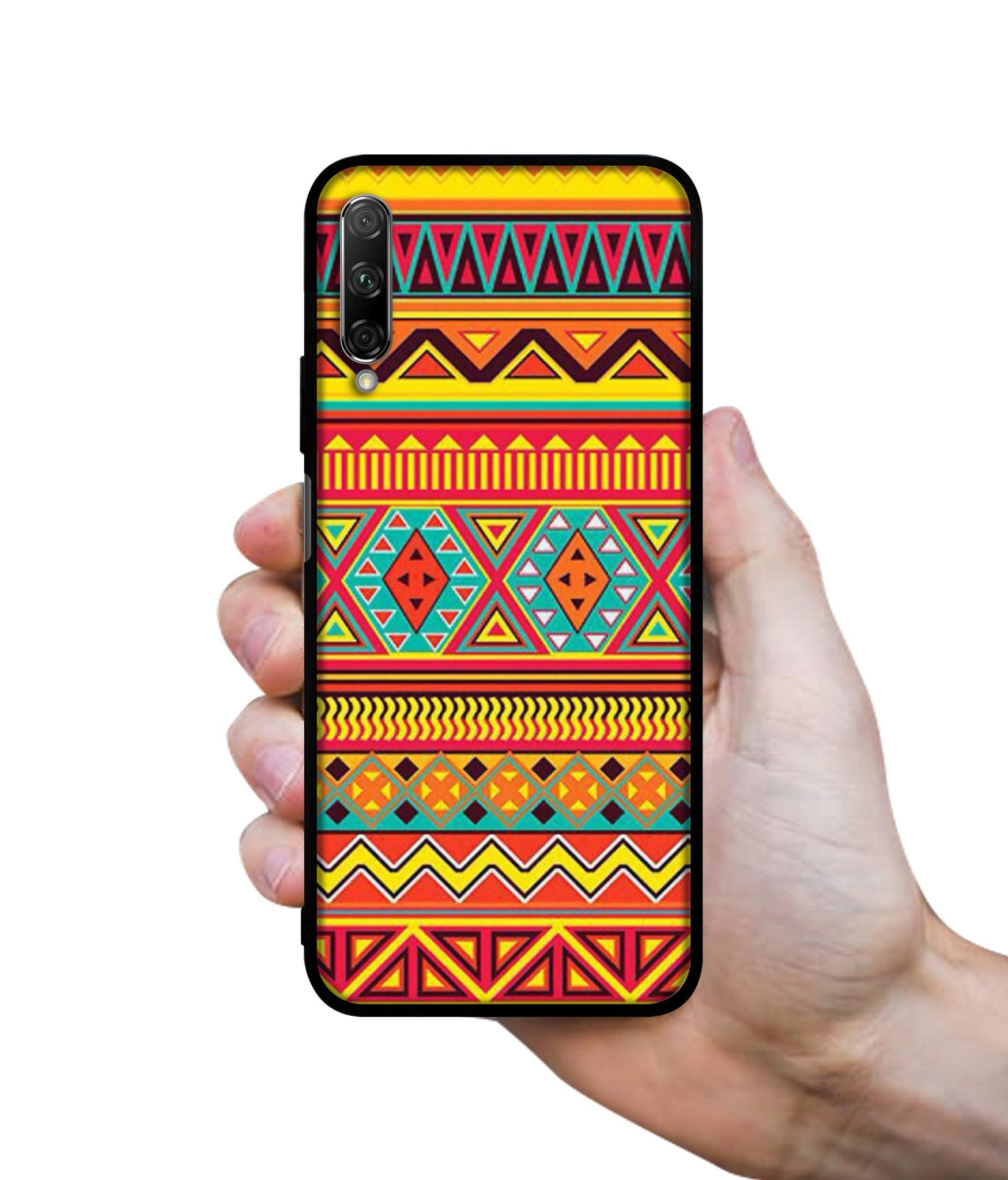Artistic Rangoli Designer 2D Printed Back Case Cover for Honor 9X Pro 4G / Huawei Y9 Prime 4G