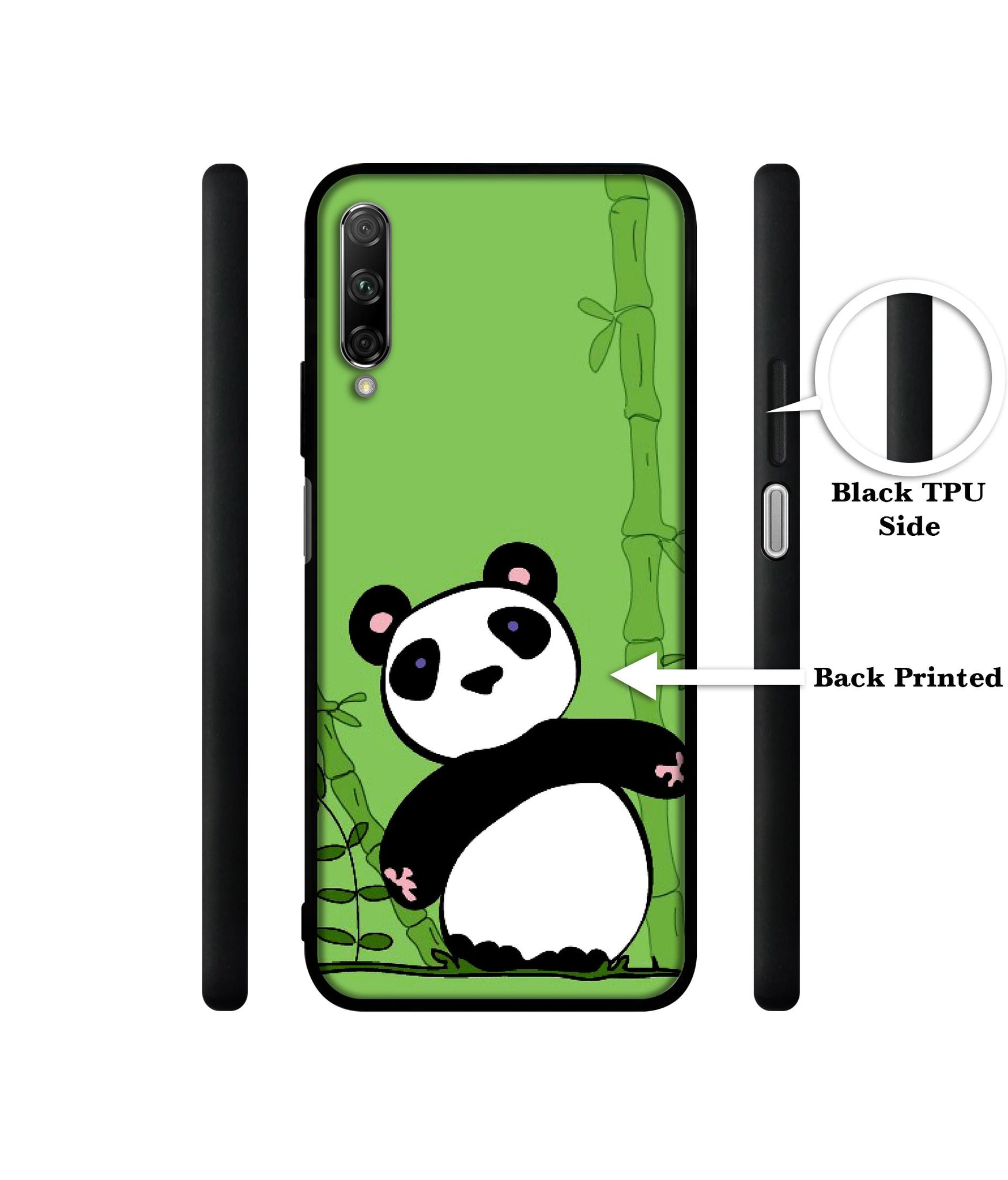 Panda with Bamboo Designer 2D Printed Back Case Cover for Honor 9X Pro 4G / Huawei Y9 Prime 4G