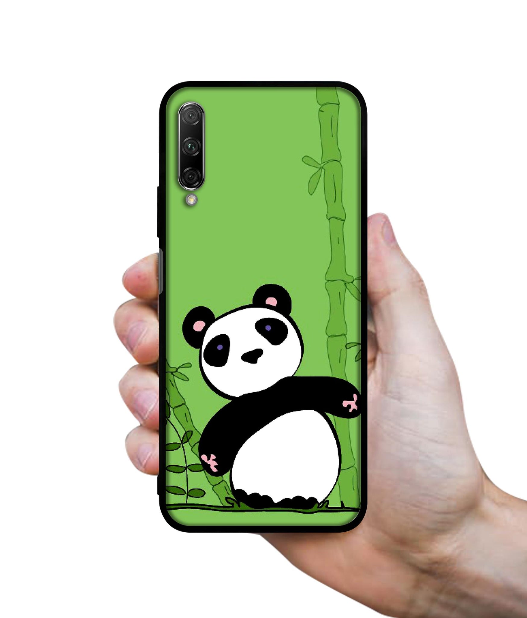Panda with Bamboo Designer 2D Printed Back Case Cover for Honor 9X Pro 4G / Huawei Y9 Prime 4G
