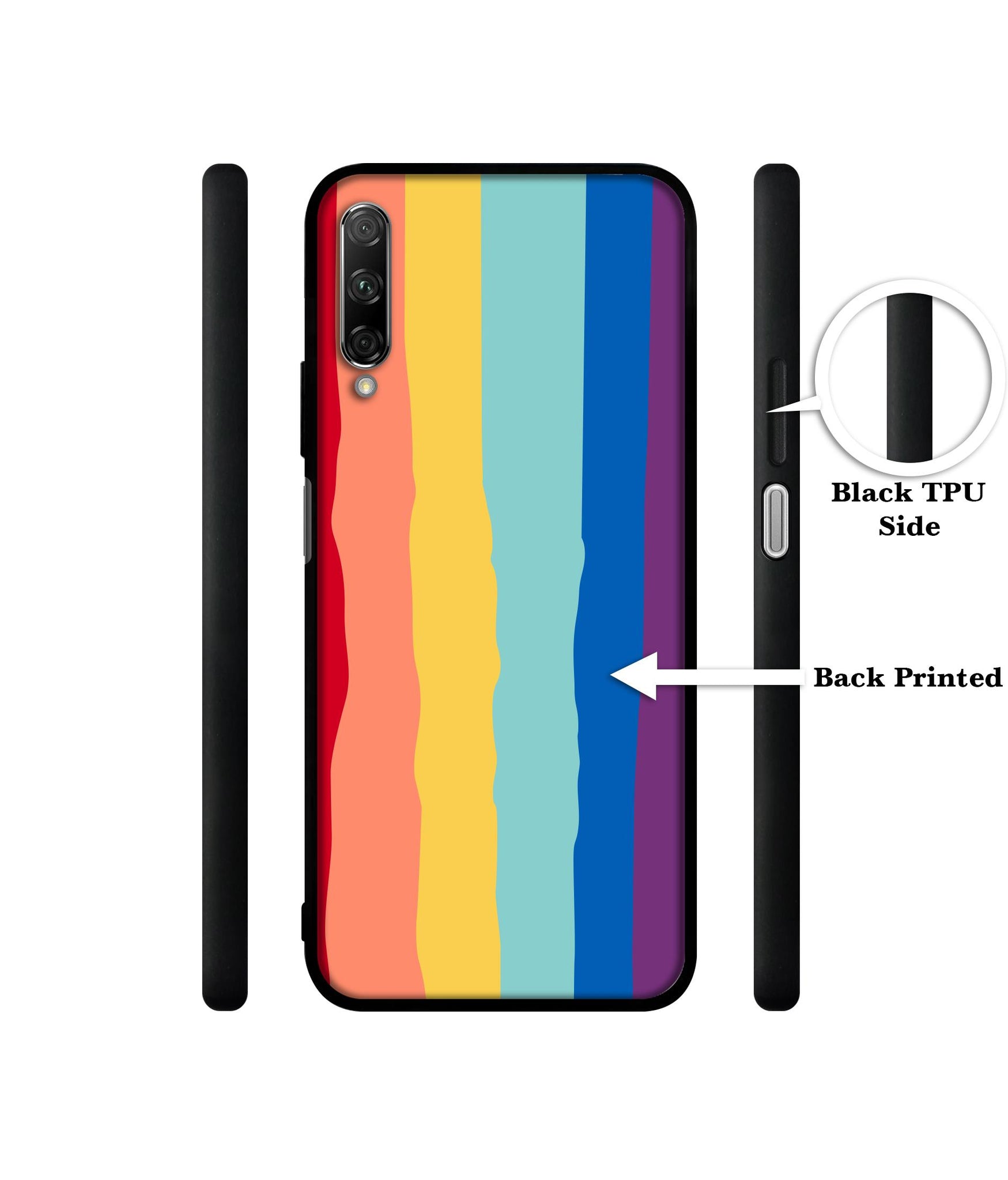 Rainbow Designer 2D Printed Back Case Cover for Honor 9X Pro 4G / Huawei Y9 Prime 4G