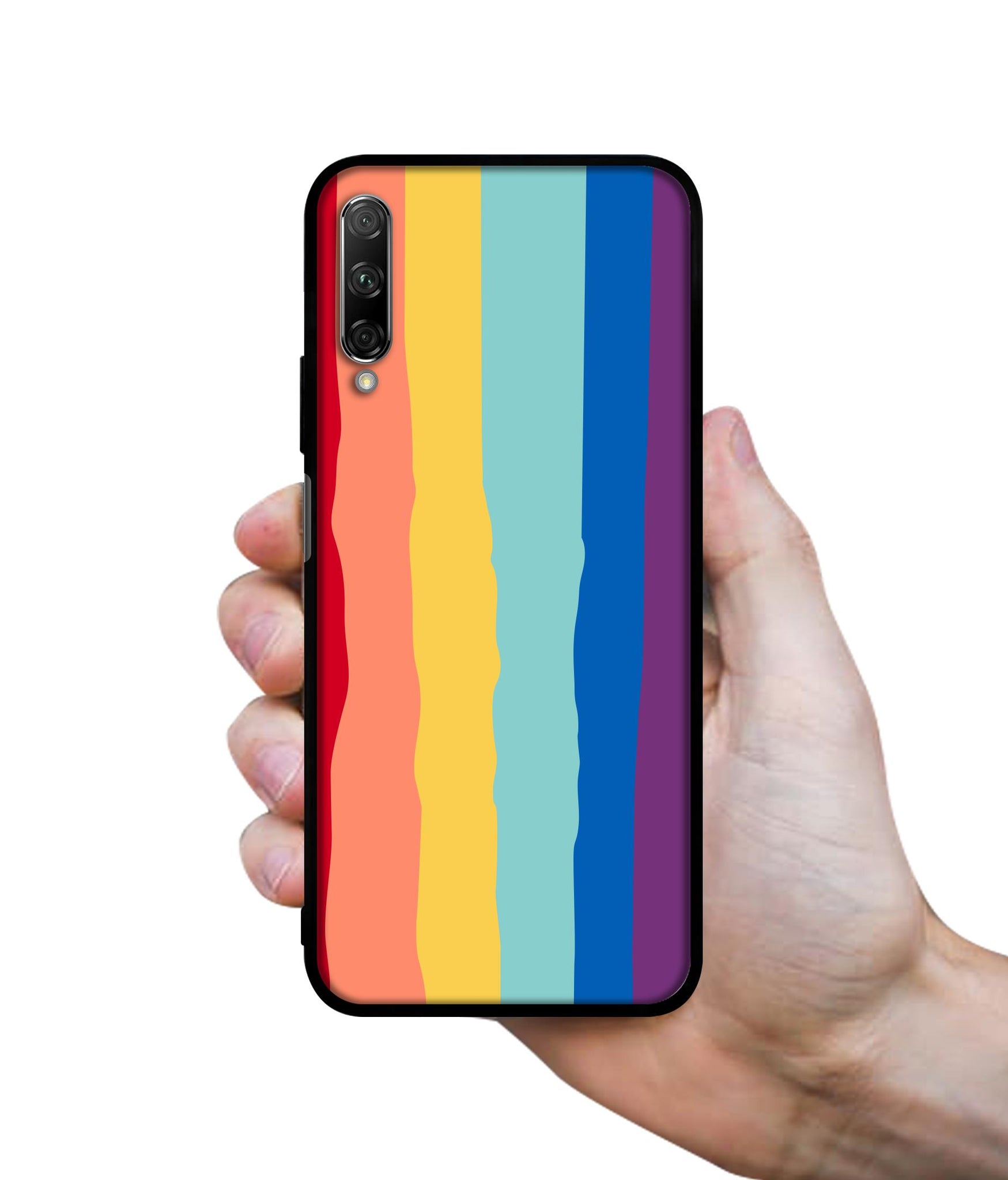 Rainbow Designer 2D Printed Back Case Cover for Honor 9X Pro 4G / Huawei Y9 Prime 4G