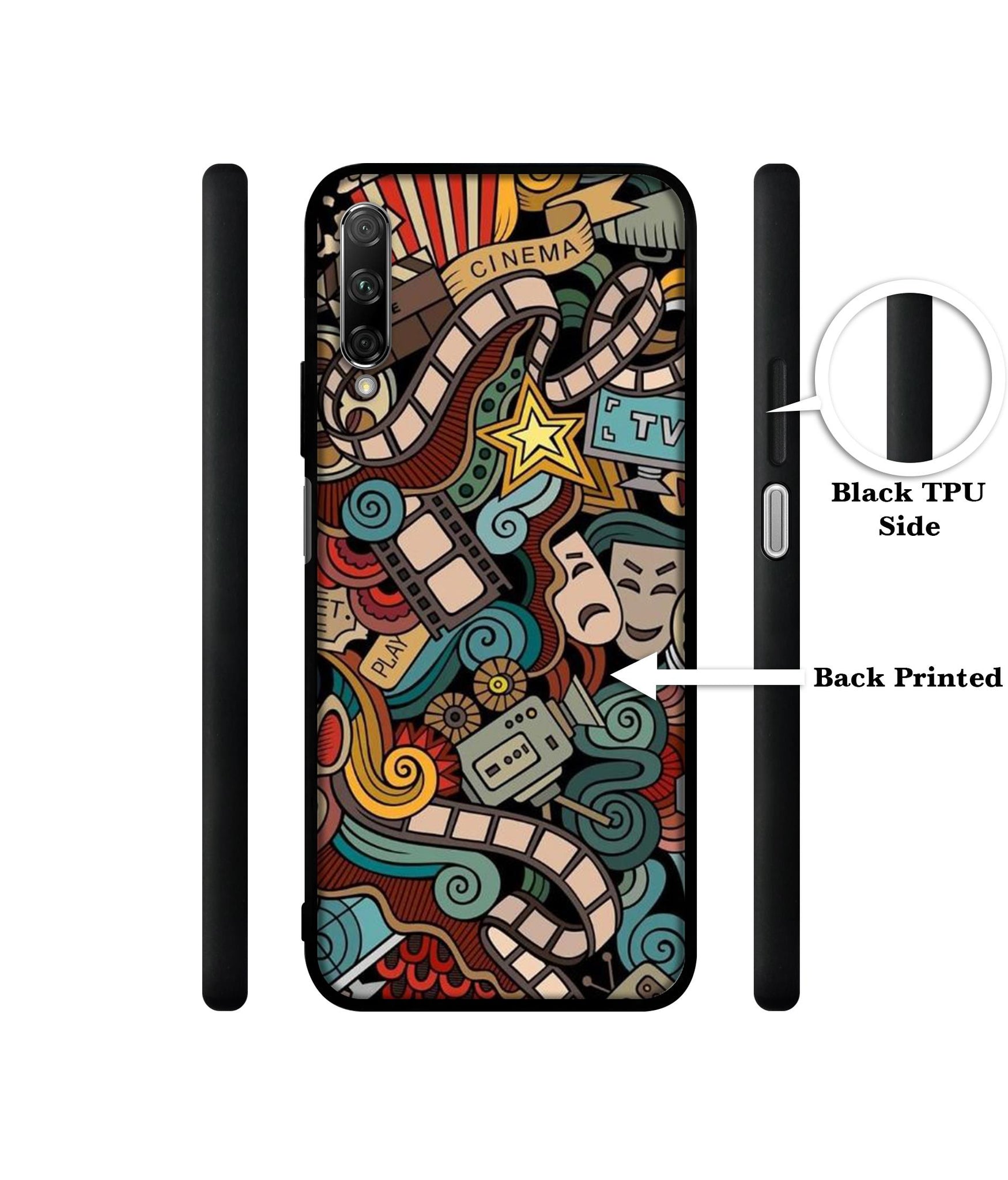 Movies Designer 2D Printed Back Case Cover for Honor 9X Pro 4G / Huawei Y9 Prime 4G