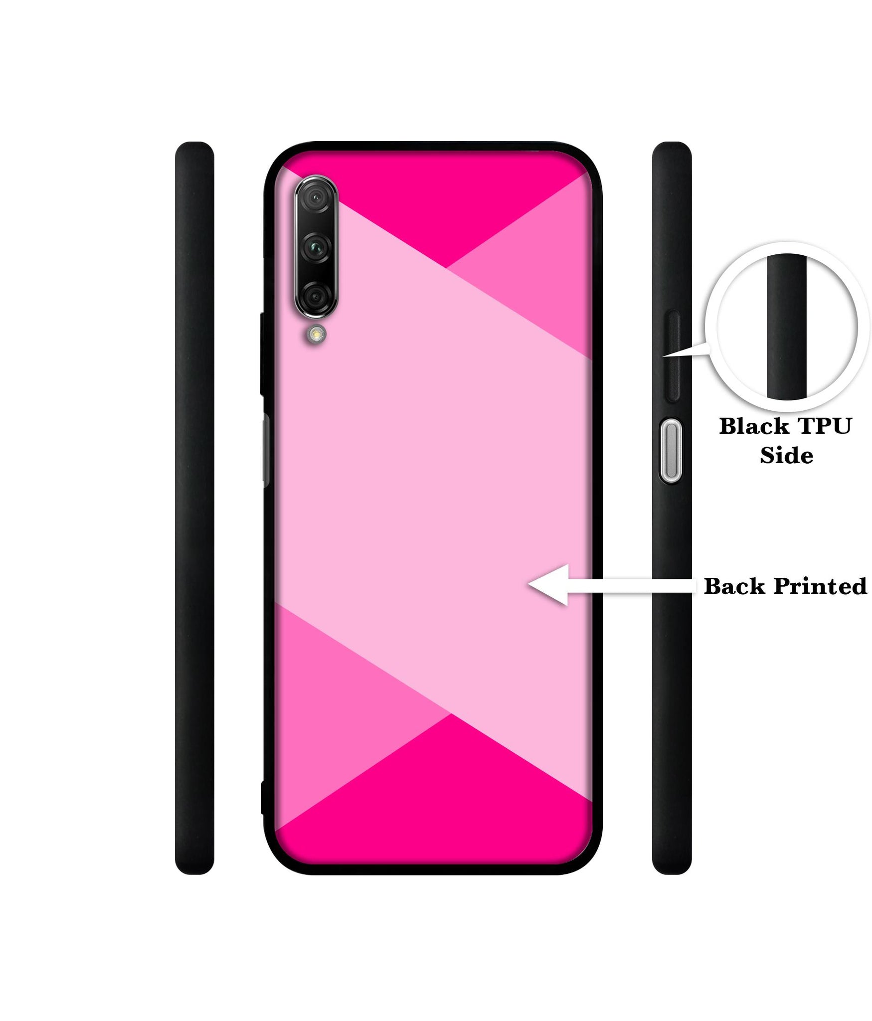 Pink Cross Vector Designer 2D Printed Back Case Cover for Honor 9X Pro 4G / Huawei Y9 Prime 4G