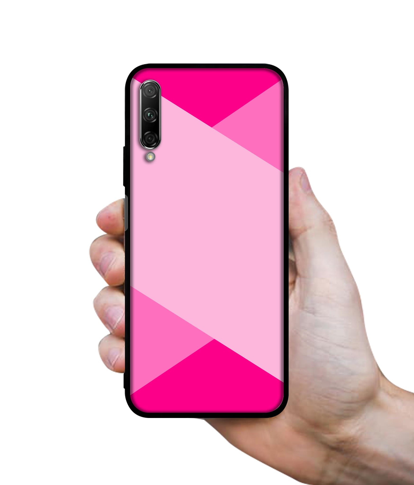 Pink Cross Vector Designer 2D Printed Back Case Cover for Honor 9X Pro 4G / Huawei Y9 Prime 4G