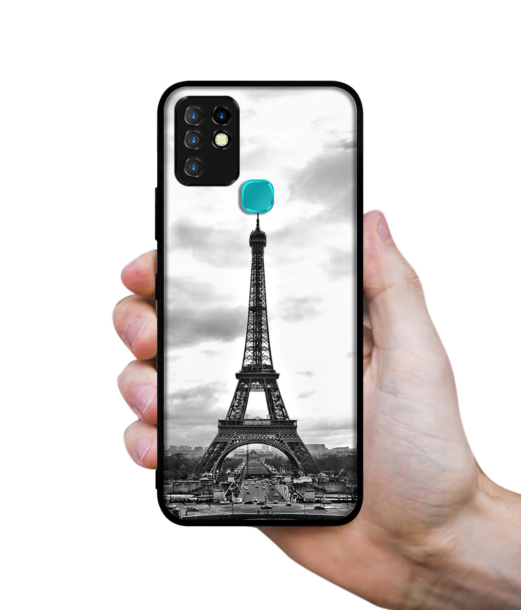 Eiffel Tower Designer 2D Printed Back Case Cover for Infinix Hot 10 4G