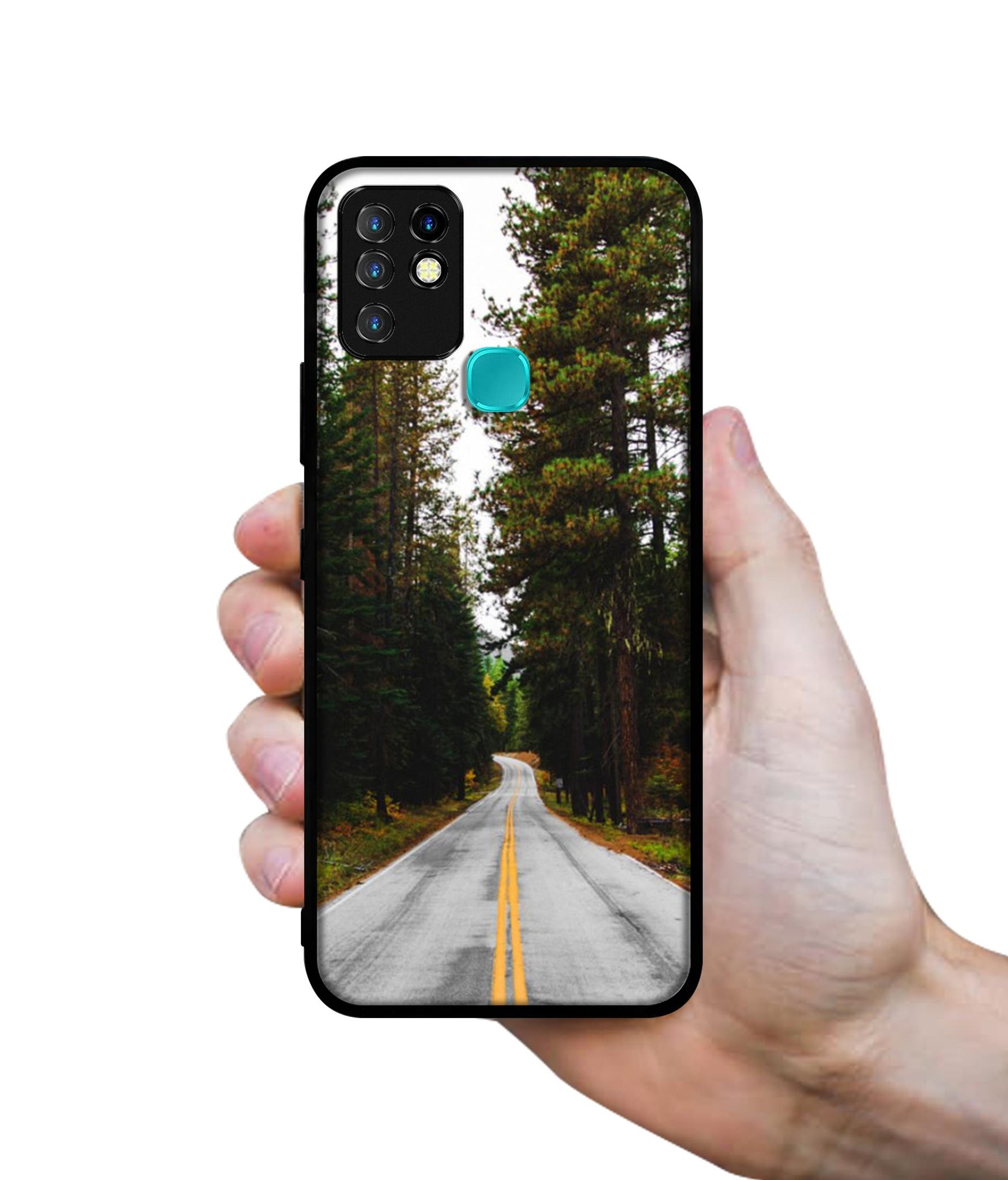 Road Photo Designer 2D Printed Back Case Cover for Infinix Hot 10 4G