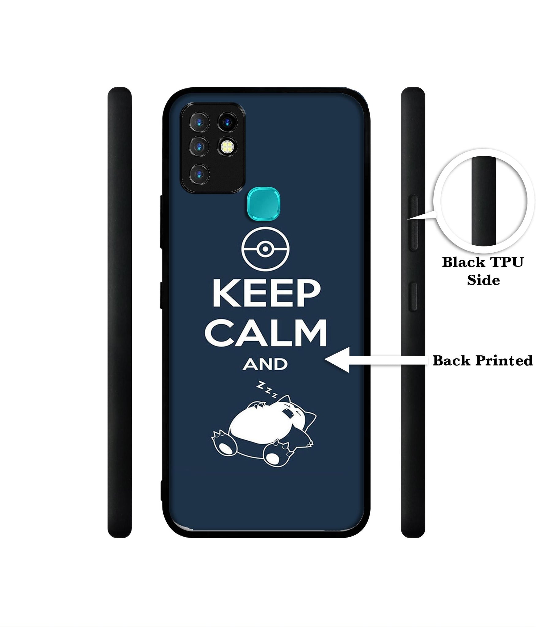 Sleep Pattern Designer 2D Printed Back Case Cover for Infinix Hot 10 4G