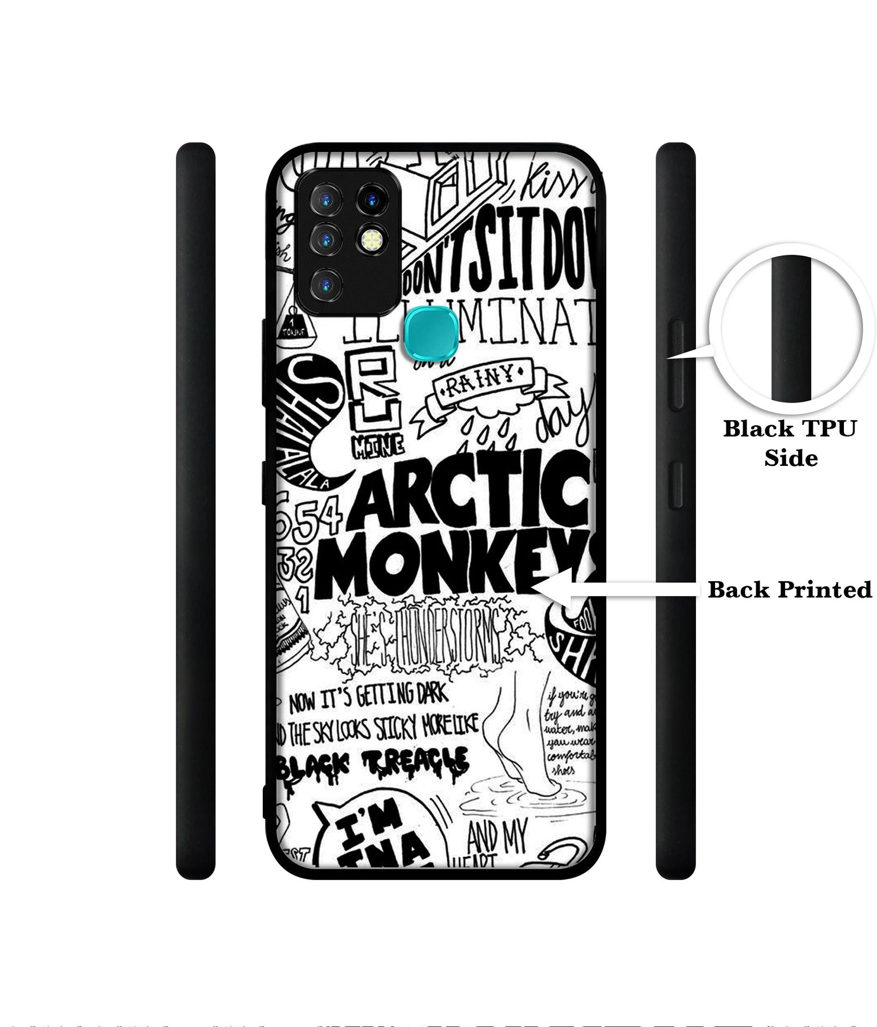Arctic Monkeys Pattern Designer 2D Printed Back Case Cover for Infinix Hot 10 4G