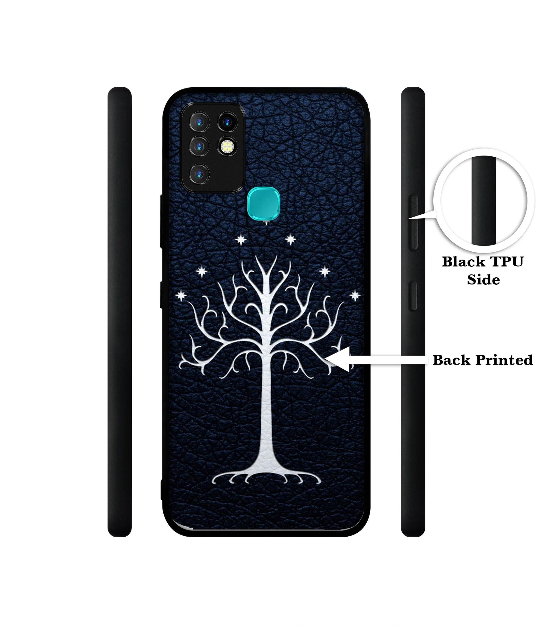 Magic Tree Pattern Designer 2D Printed Back Case Cover for Infinix Hot 10 4G