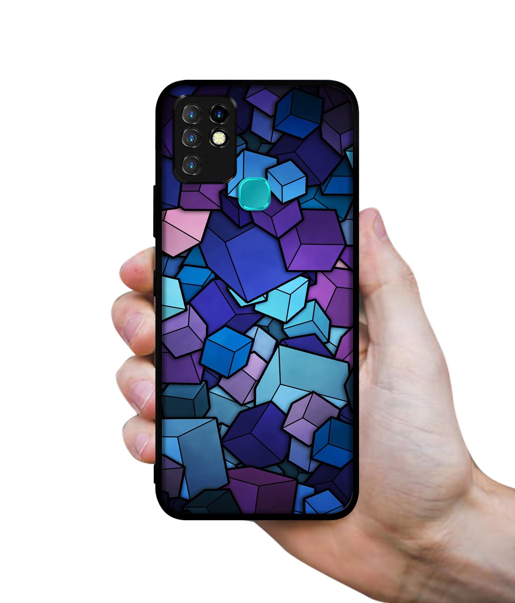 Color Box Designer 2D Printed Back Case Cover for Infinix Hot 10 4G