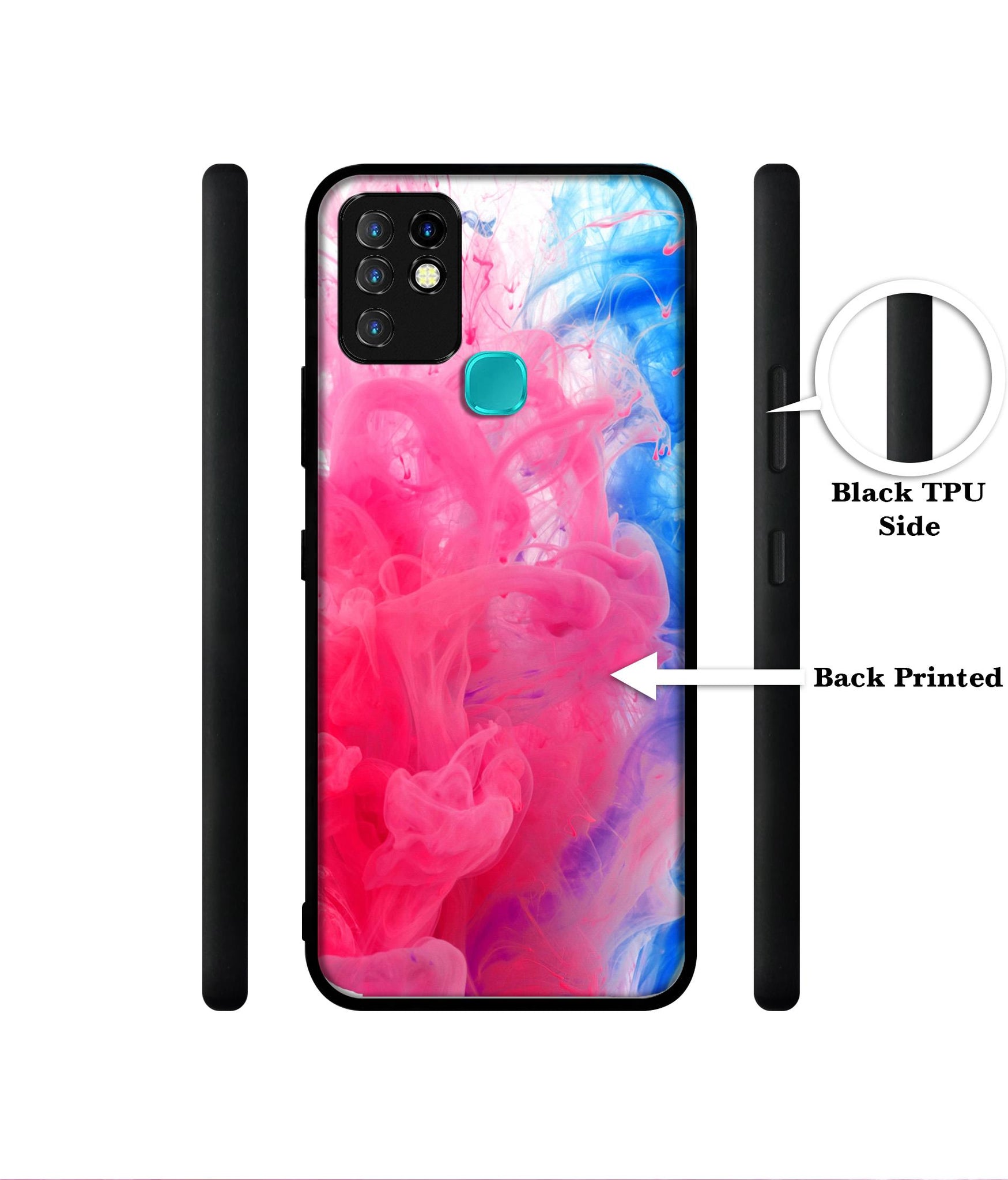 Fractal Paint Designer 2D Printed Back Case Cover for Infinix Hot 10 4G