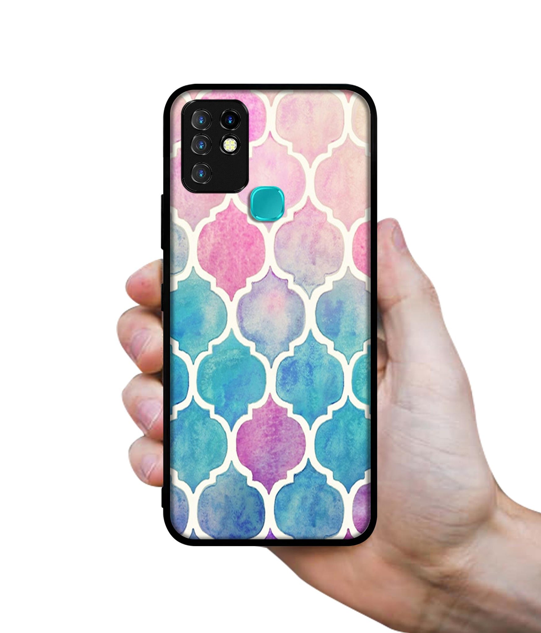 Patterns Art Designer 2D Printed Back Case Cover for Infinix Hot 10 4G