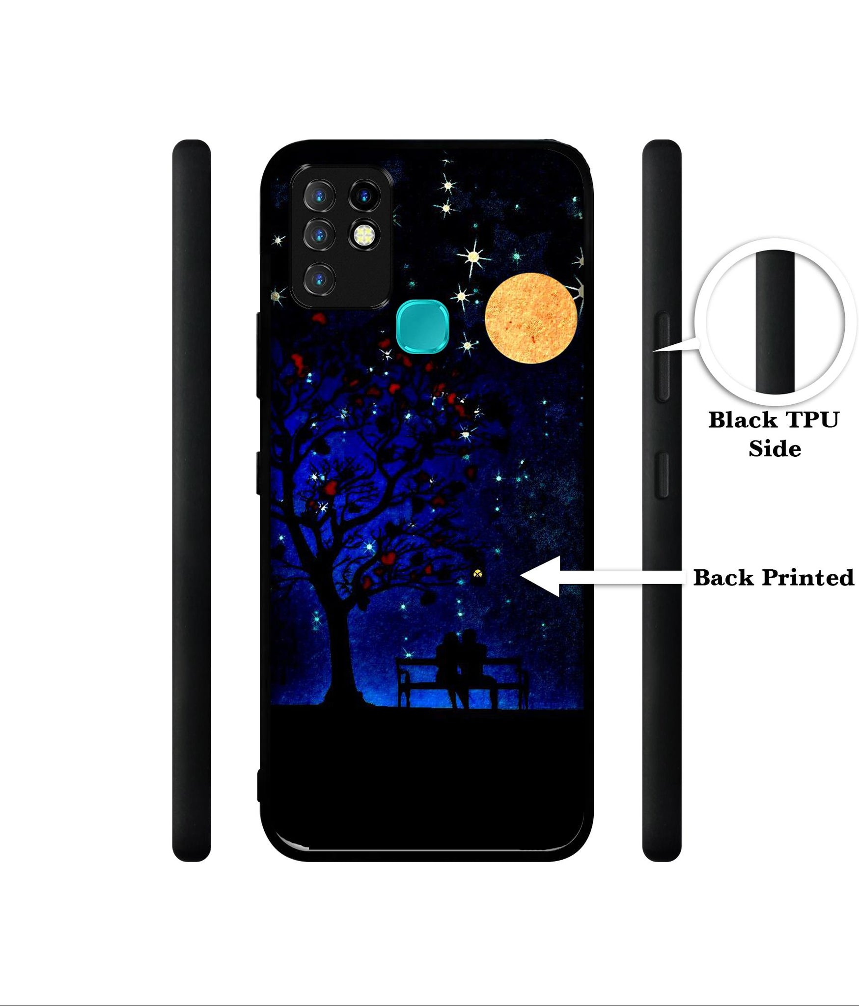 Blue Sky Designer 2D Printed Back Case Cover for Infinix Hot 10 4G