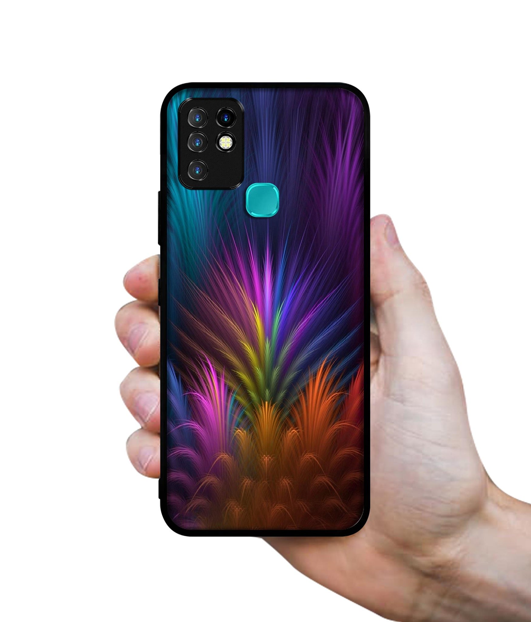 Multicoloured Designer 2D Printed Back Case Cover for Infinix Hot 10 4G