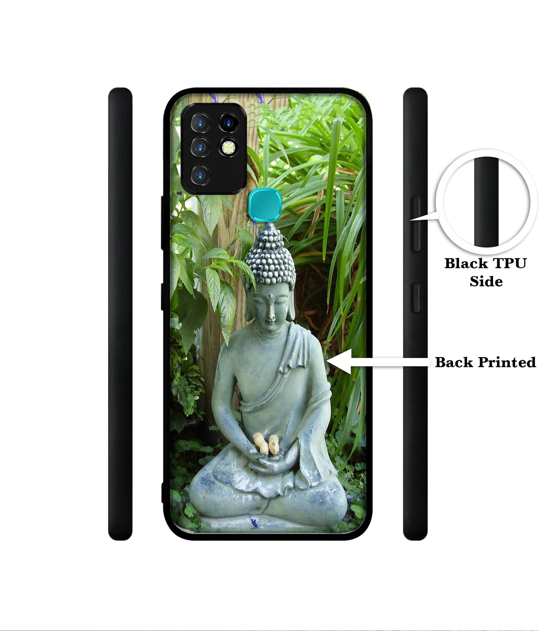 Buddhism Designer 2D Printed Back Case Cover for Infinix Hot 10 4G