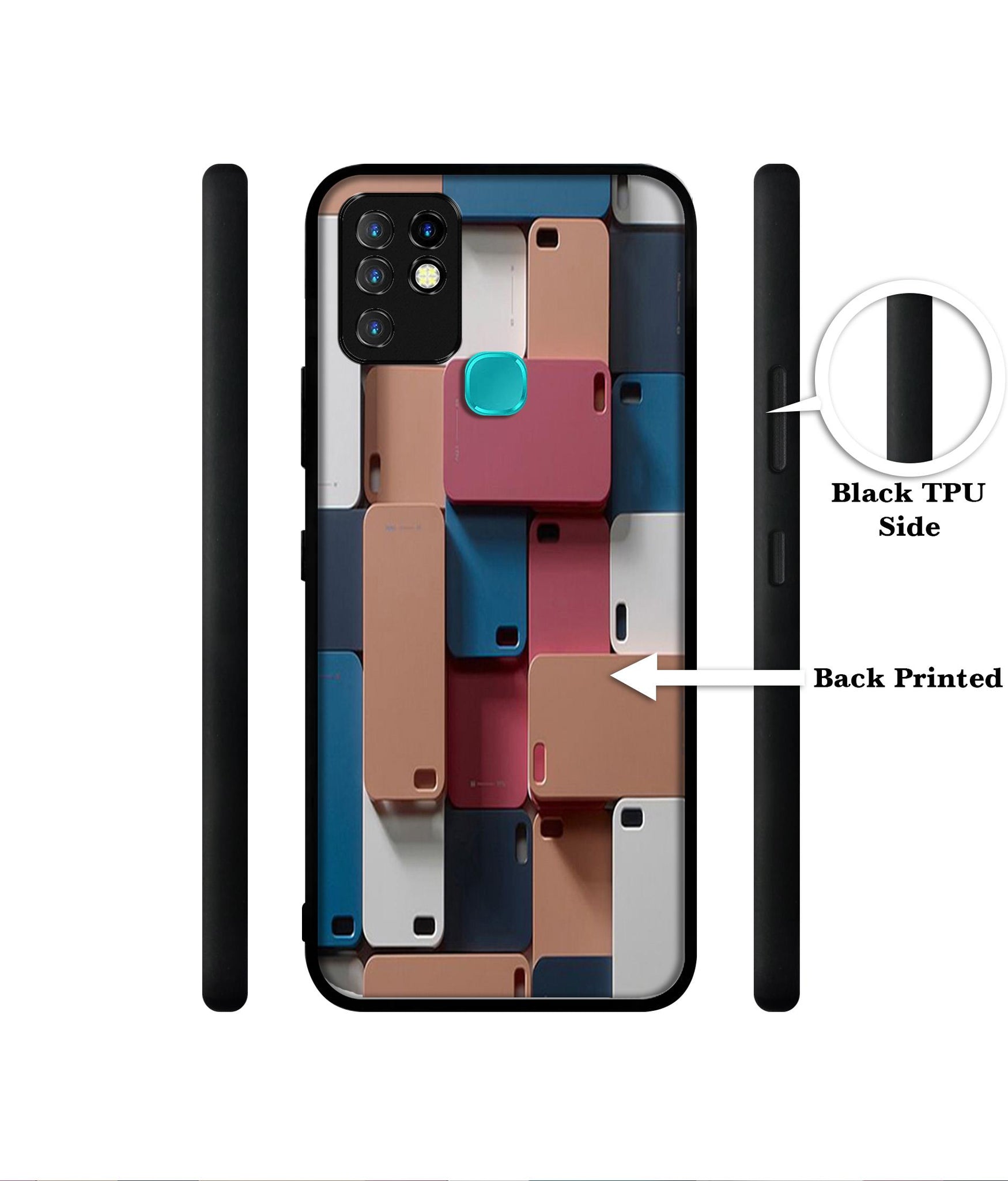 Mobile Cover Designer 2D Printed Back Case Cover for Infinix Hot 10 4G