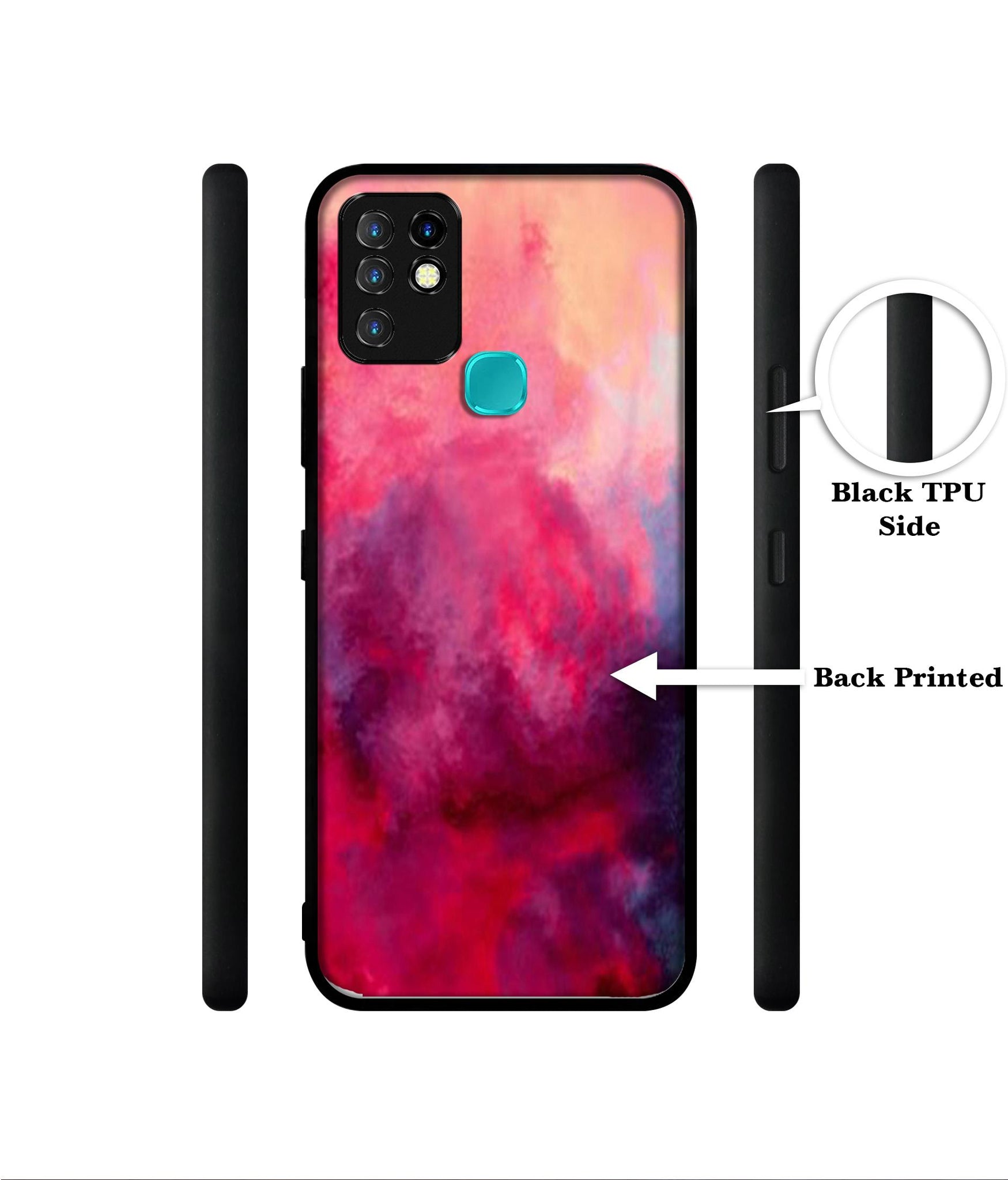 Holi Color Designer 2D Printed Back Case Cover for Infinix Hot 10 4G