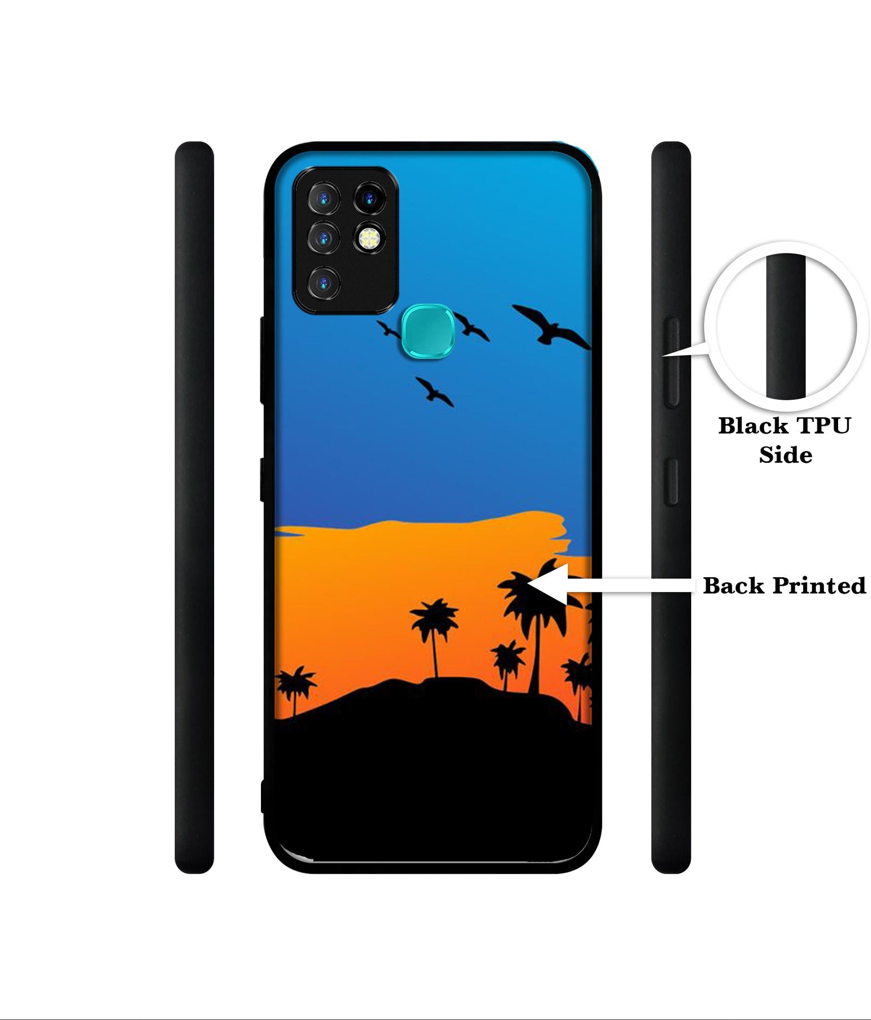 Nature Designer 2D Printed Back Case Cover for Infinix Hot 10 4G