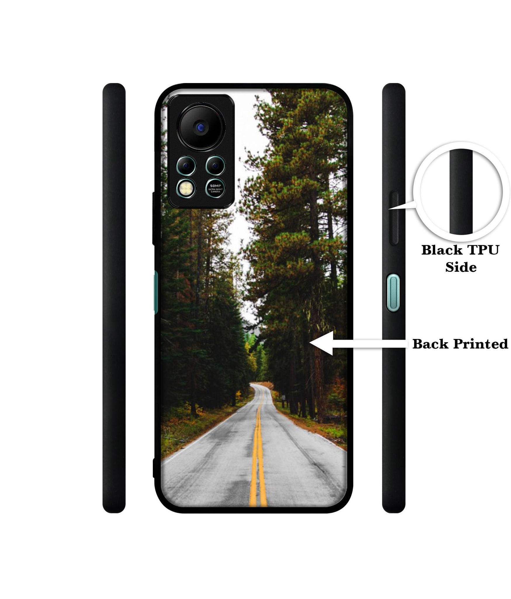 Road Photo Designer 2D Printed Back Case Cover for Infinix Hot 11S 4G
