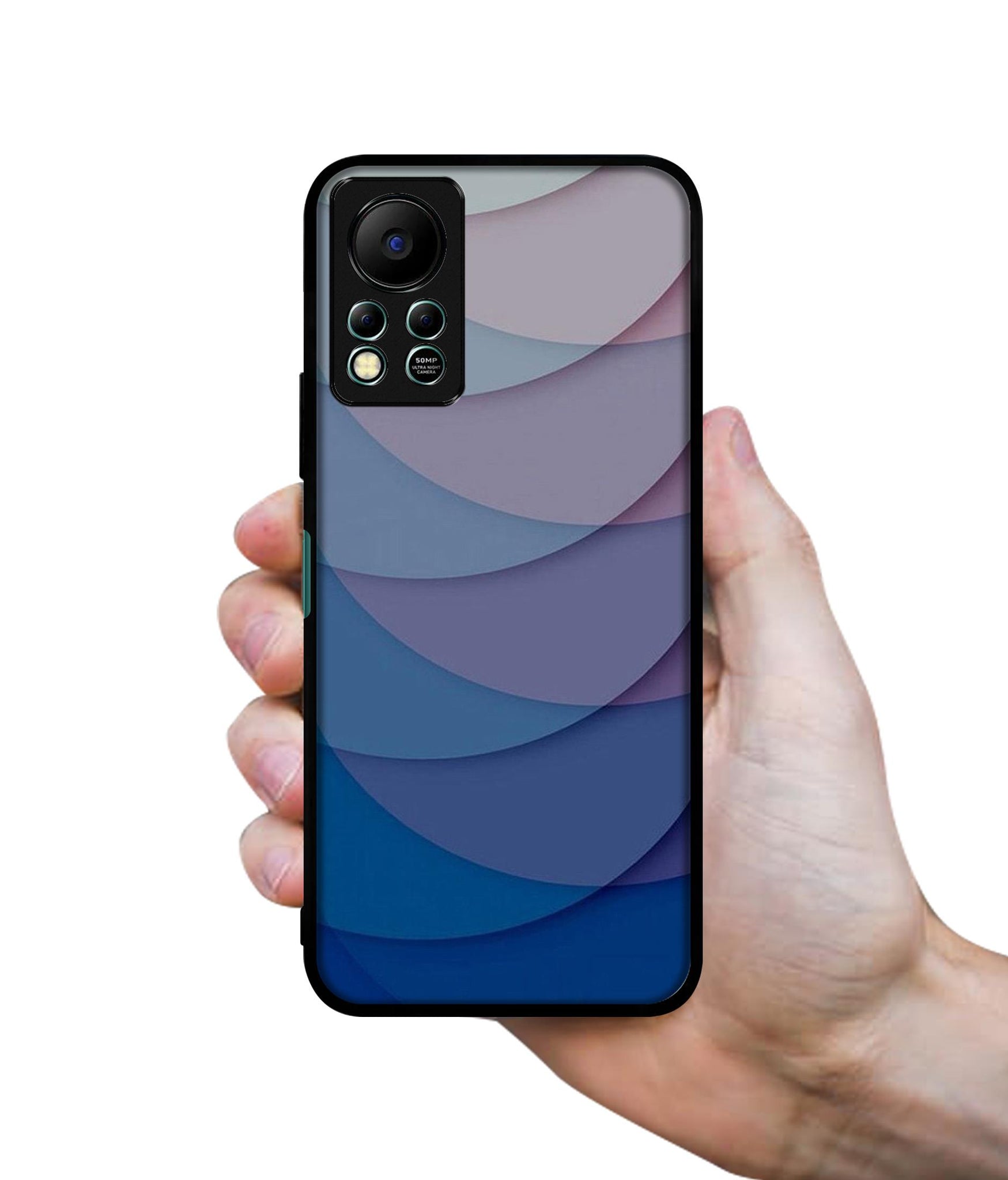 Waves Pattern Print Designer 2D Printed Back Case Cover for Infinix Hot 11S 4G