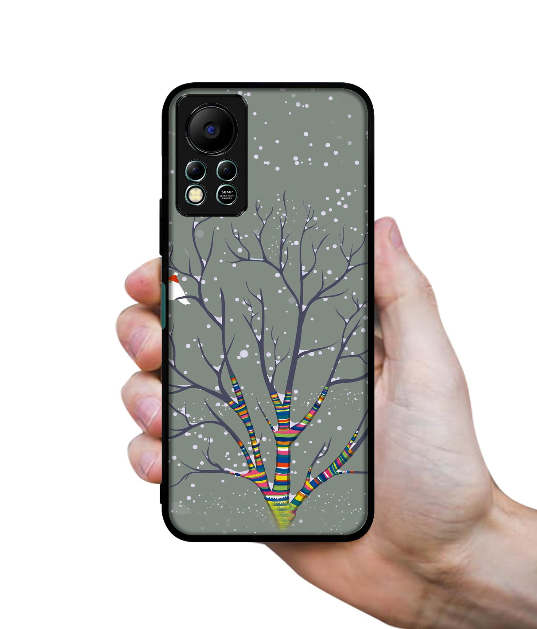 Winter Pattern Print Designer 2D Printed Back Case Cover for Infinix Hot 11S 4G