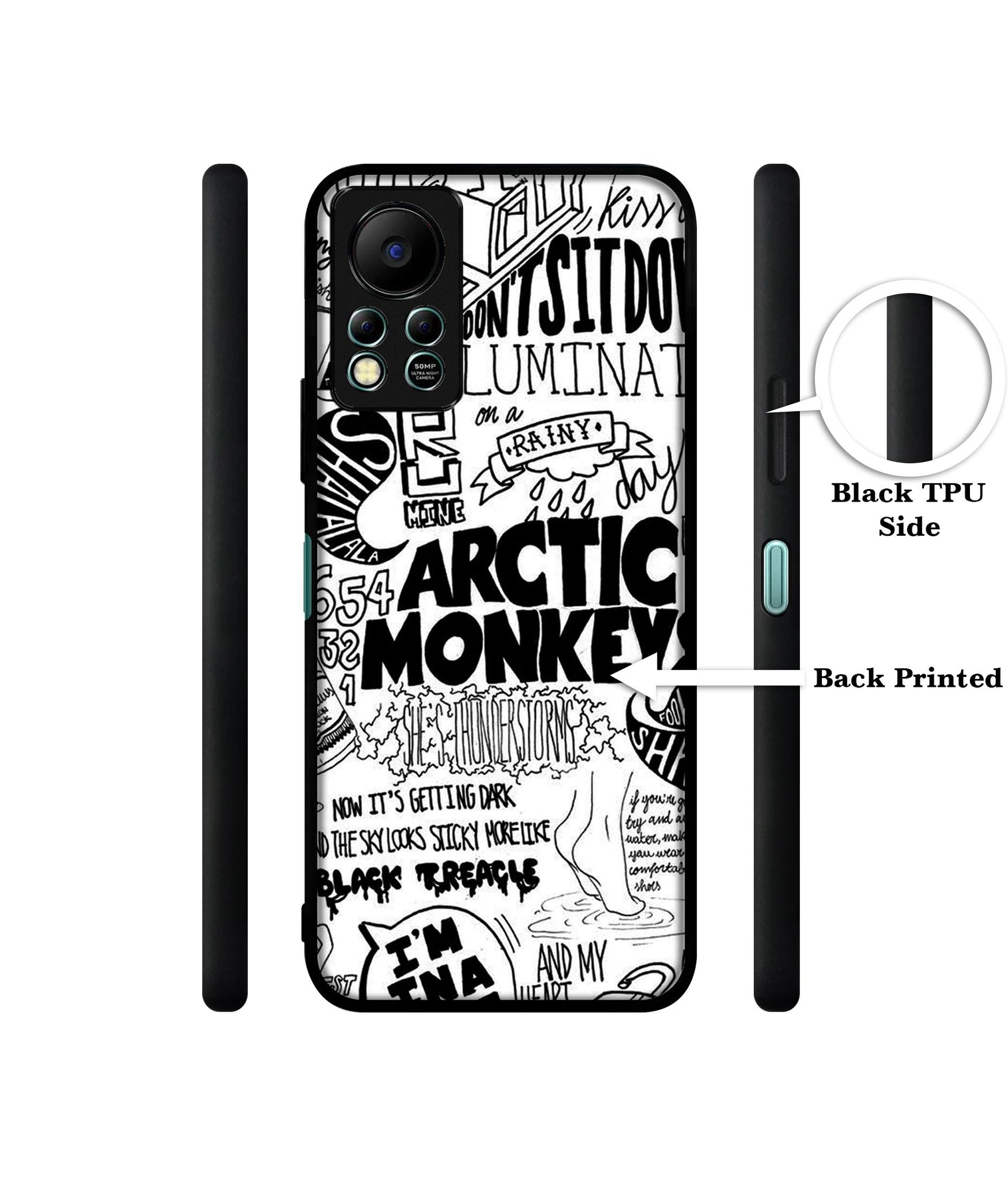 Arctic Monkeys Pattern Designer 2D Printed Back Case Cover for Infinix Hot 11S 4G