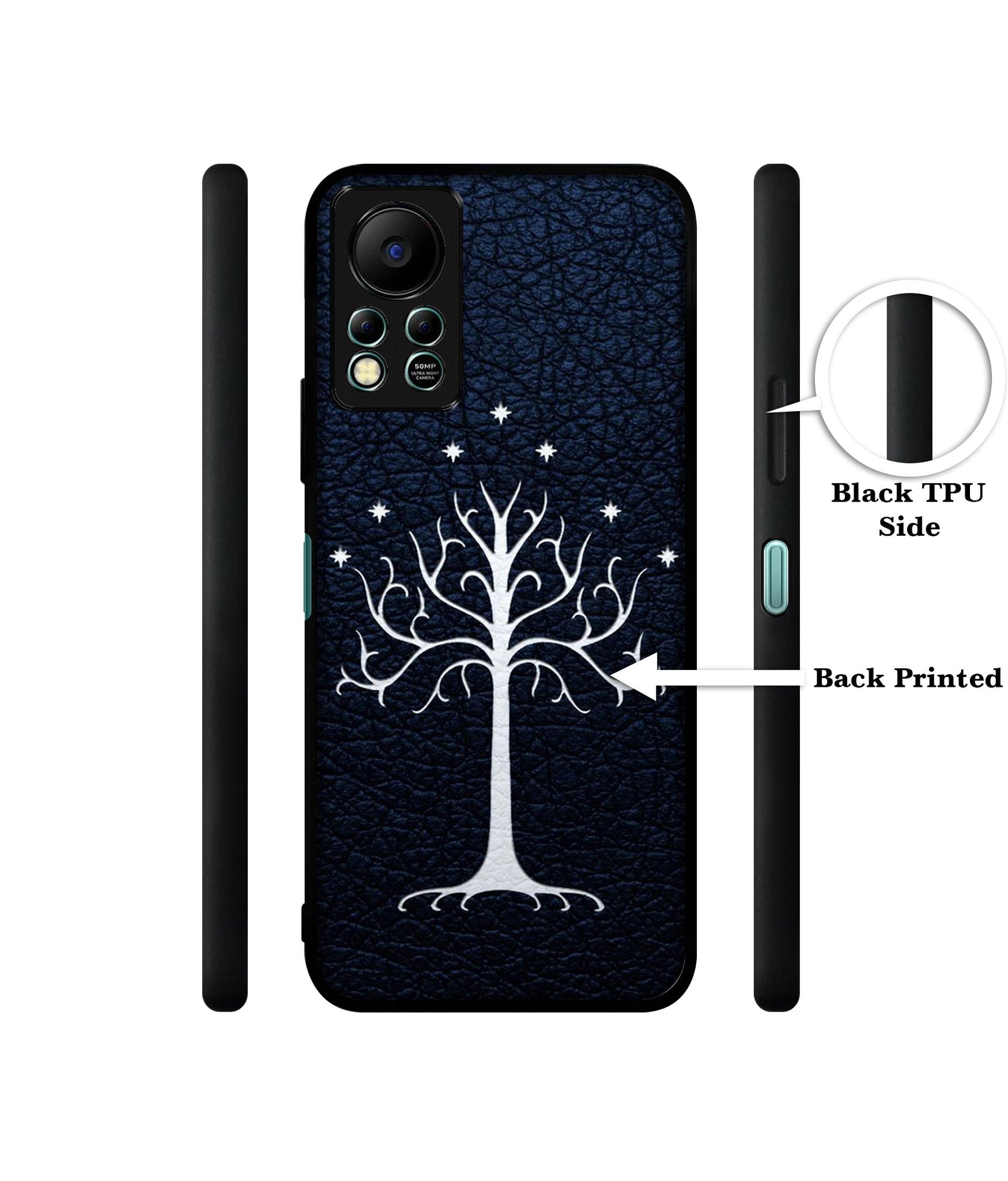 Magic Tree Pattern Designer 2D Printed Back Case Cover for Infinix Hot 11S 4G