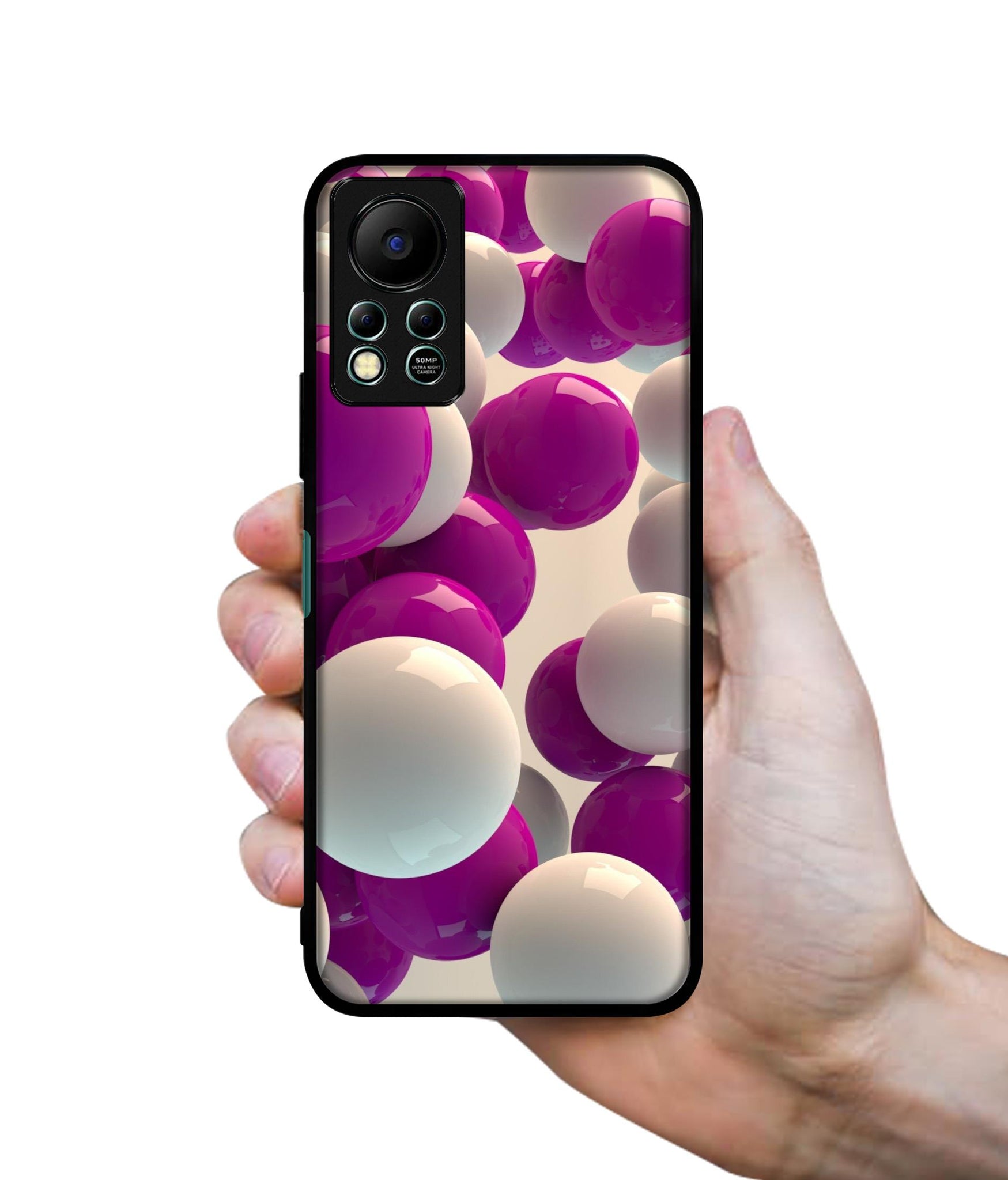 3D Balloons Designer 2D Printed Back Case Cover for Infinix Hot 11S 4G