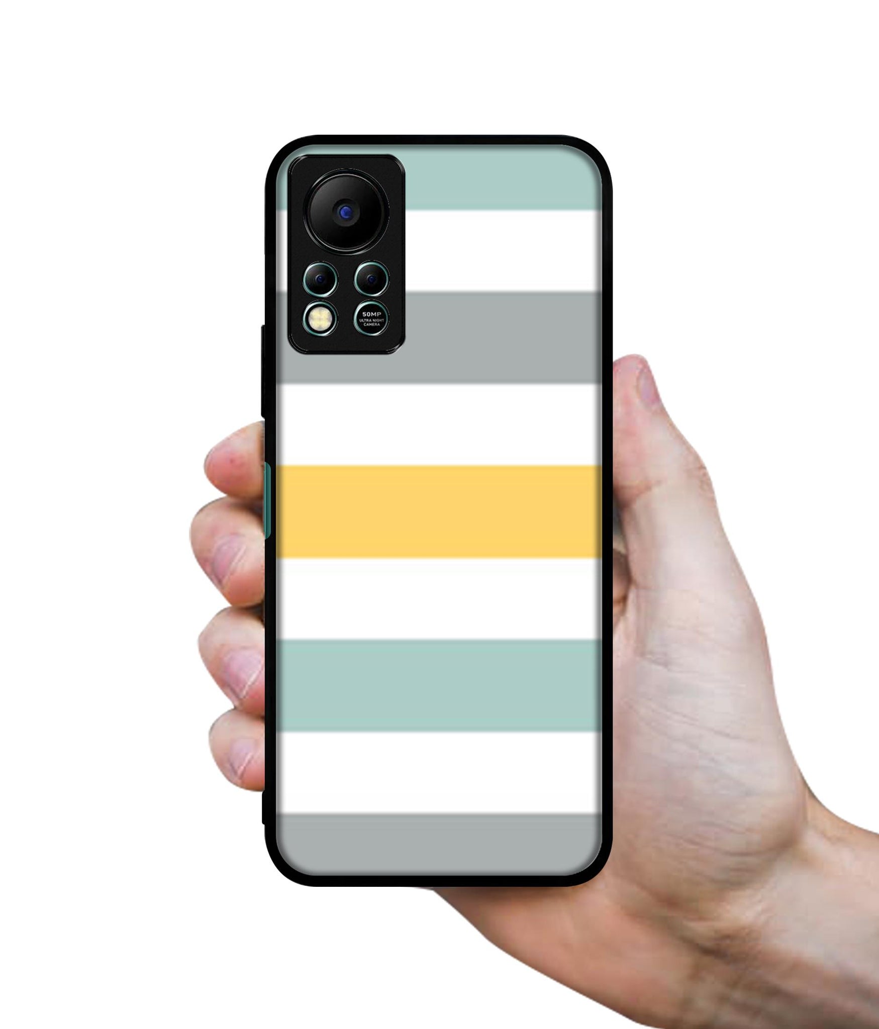 Line Texture Designer 2D Printed Back Case Cover for Infinix Hot 11S 4G