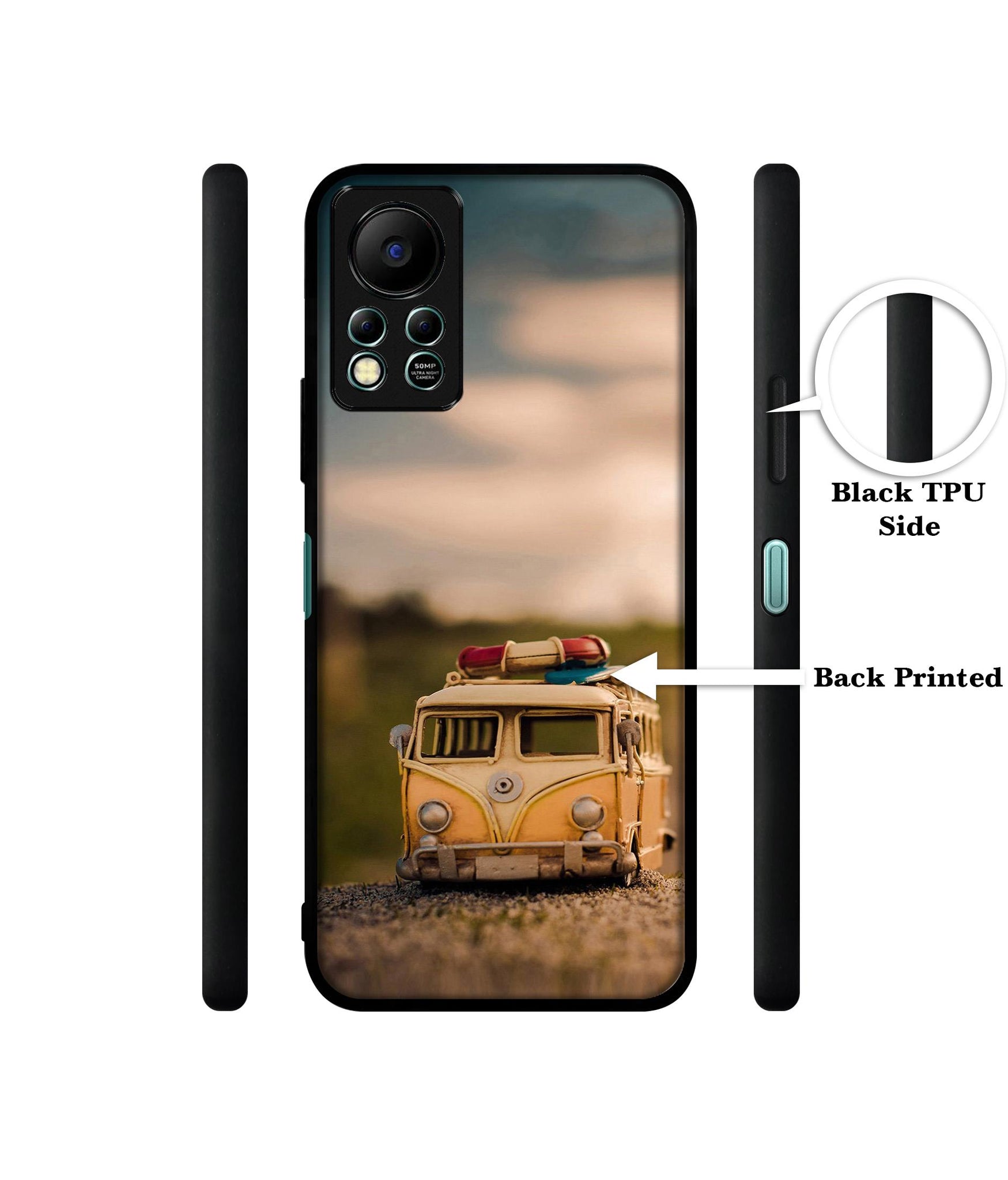 Toy Car Designer 2D Printed Back Case Cover for Infinix Hot 11S 4G