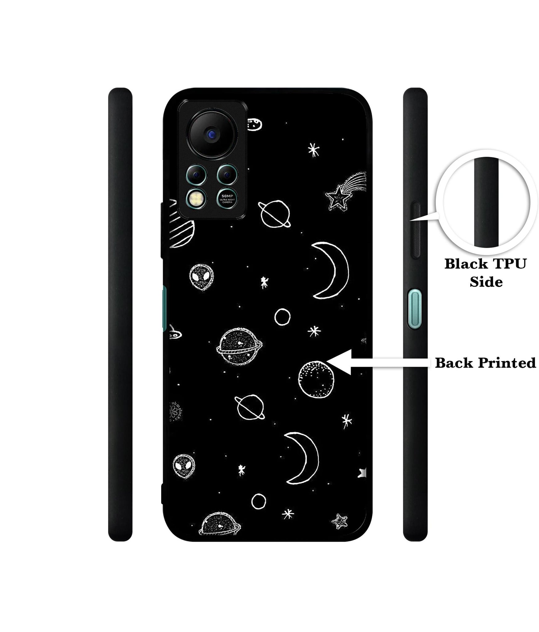 Space Stars Universe Designer 2D Printed Back Case Cover for Infinix Hot 11S 4G