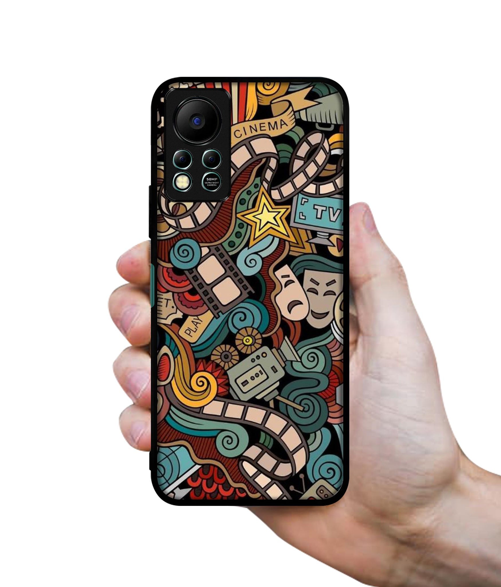 Movies Designer 2D Printed Back Case Cover for Infinix Hot 11S 4G