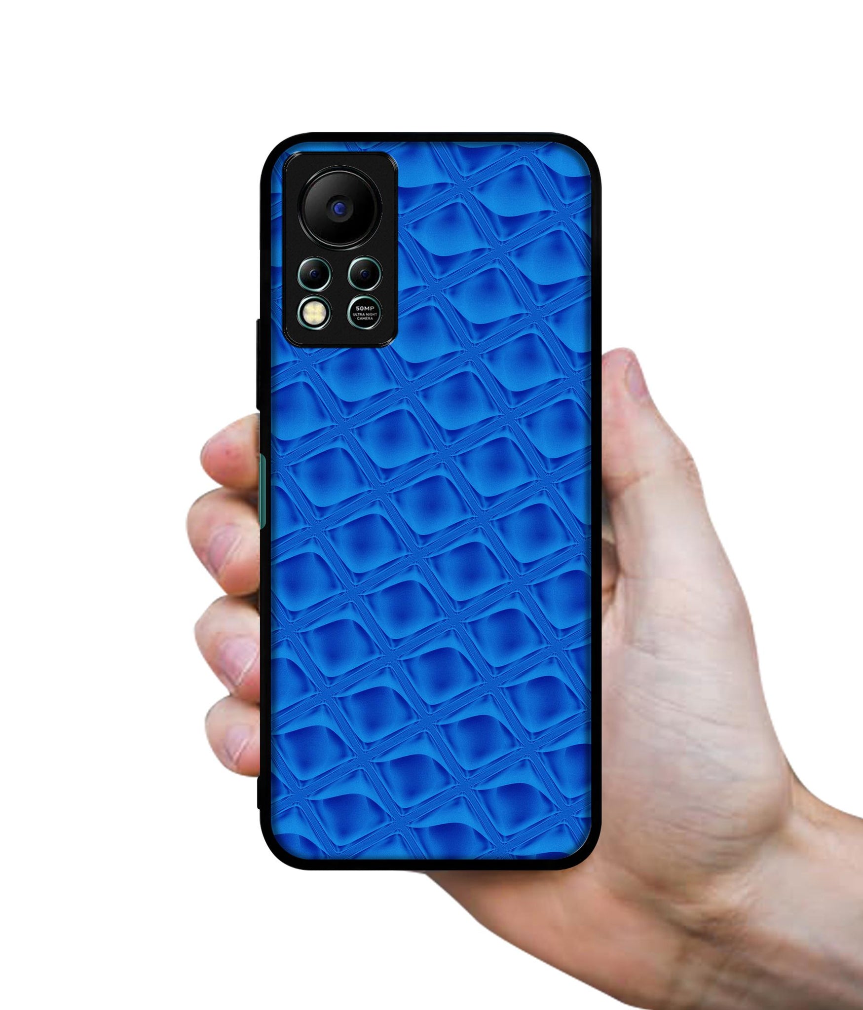 Blue Diamond Designer 2D Printed Back Case Cover for Infinix Hot 11S 4G