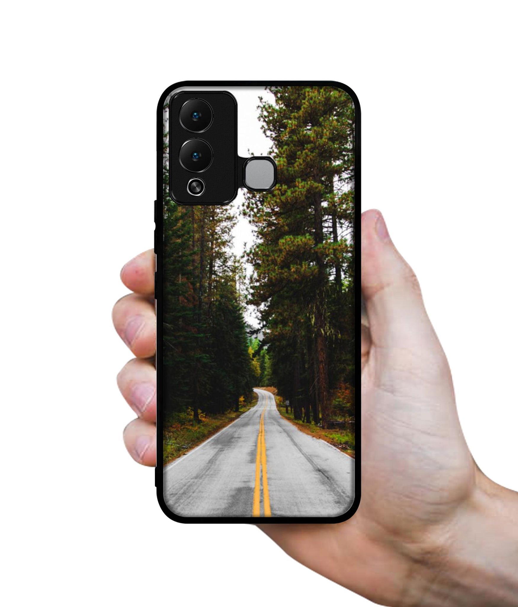 Road Photo Designer 2D Printed Back Case Cover for Infinix Hot 12 Play 4G