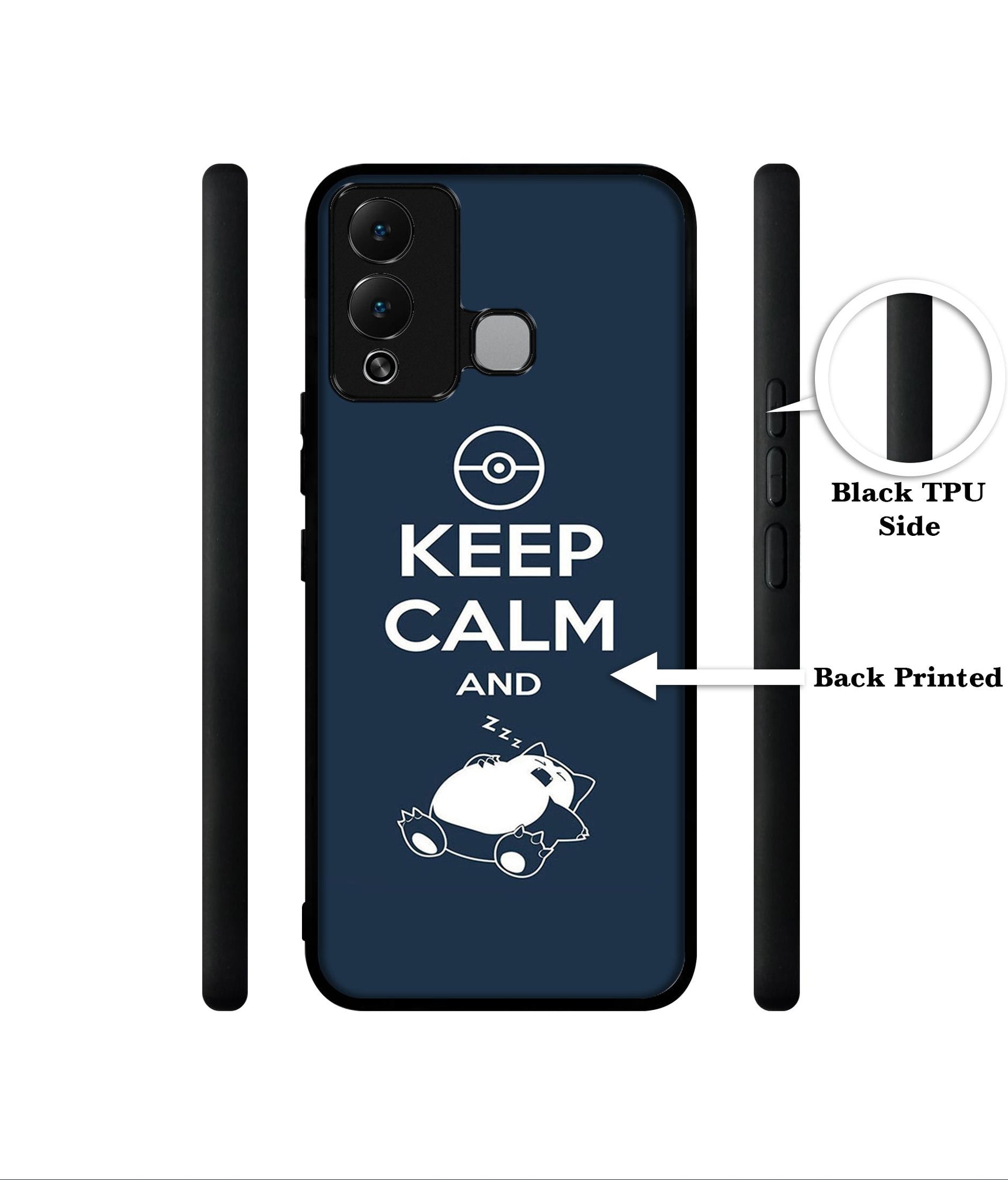 Sleep Pattern Designer 2D Printed Back Case Cover for Infinix Hot 12 Play 4G