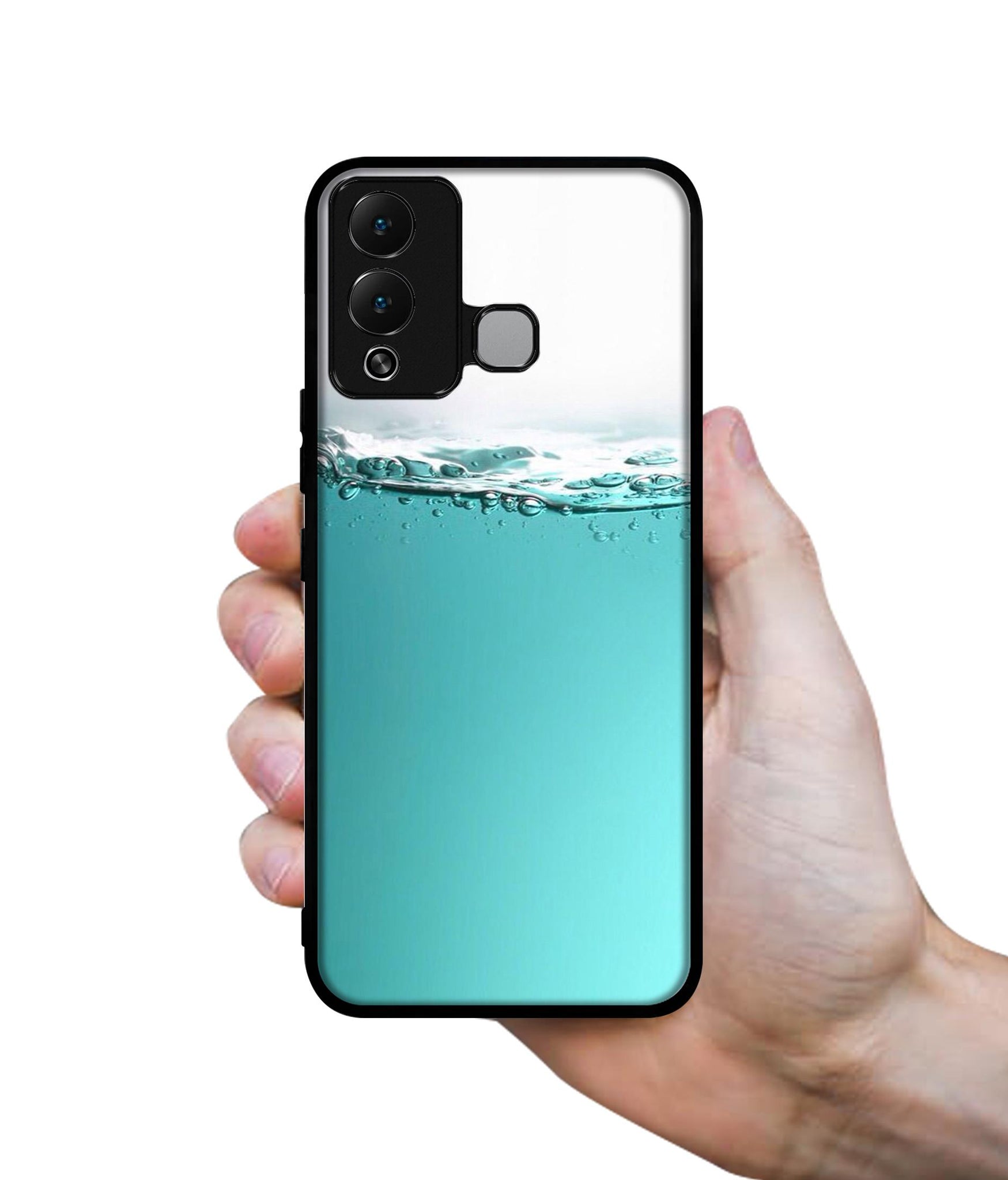 Half Fill Designer 2D Printed Back Case Cover for Infinix Hot 12 Play 4G